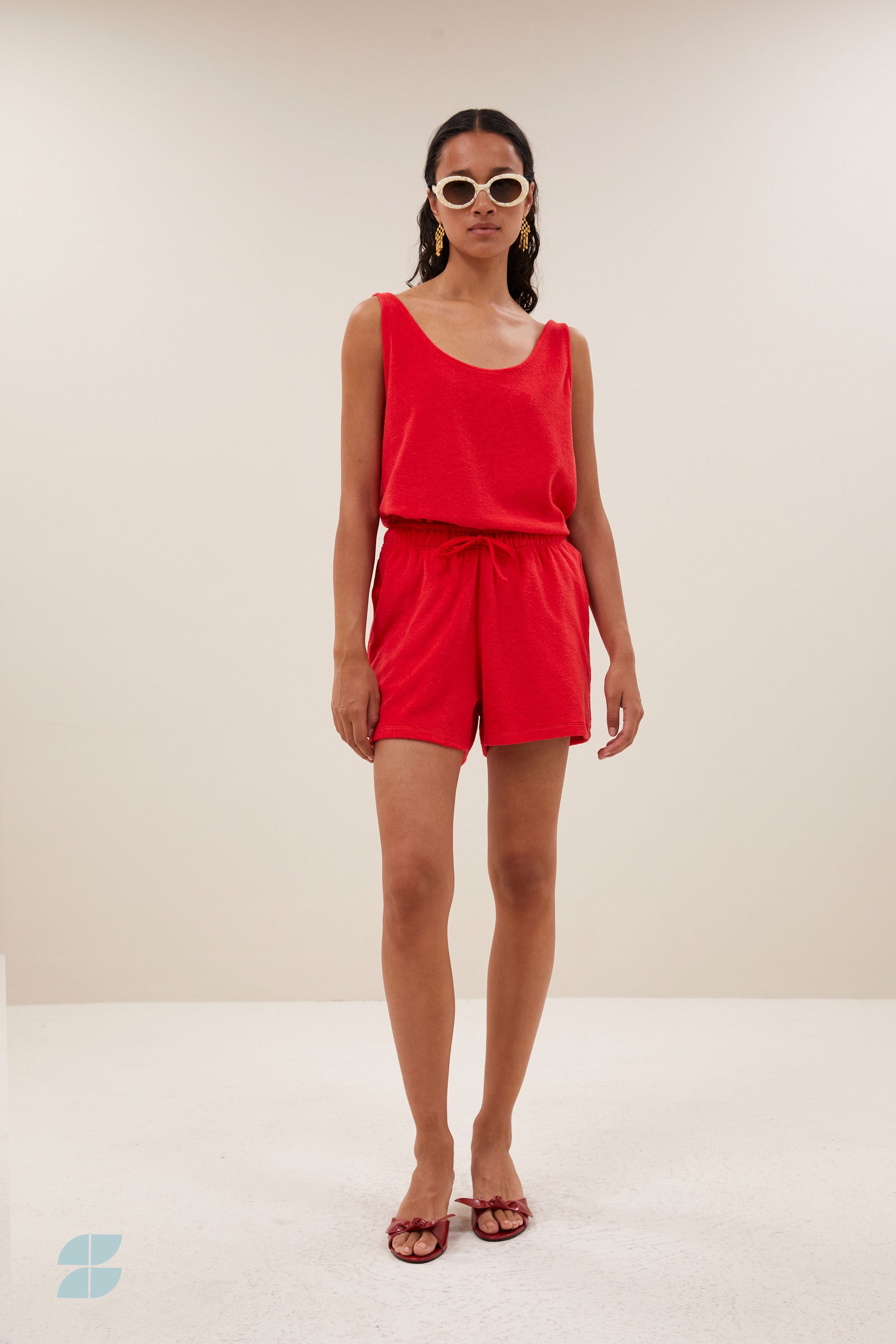 kid slub shorts | lollipop