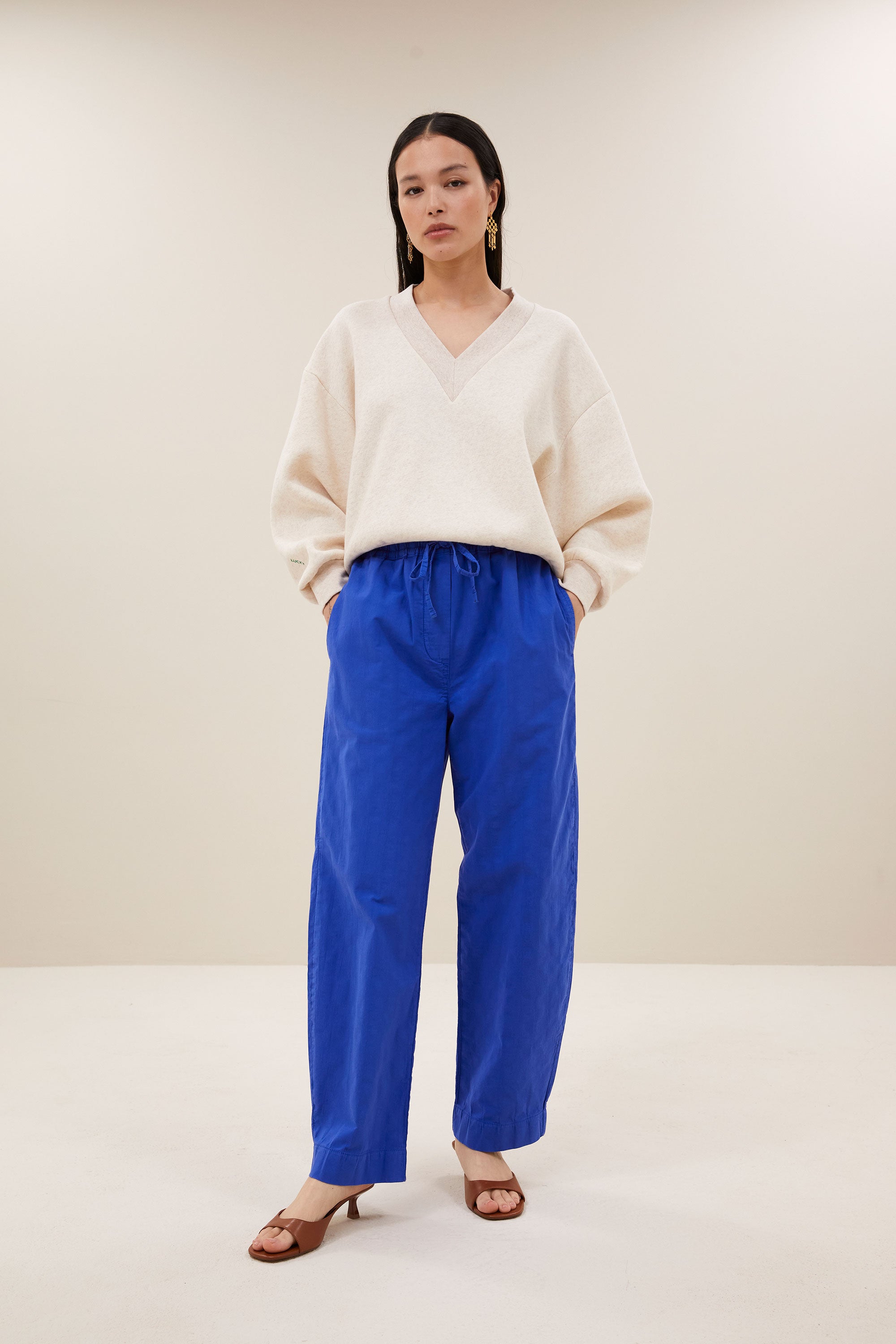 momo sweater | oyster melee