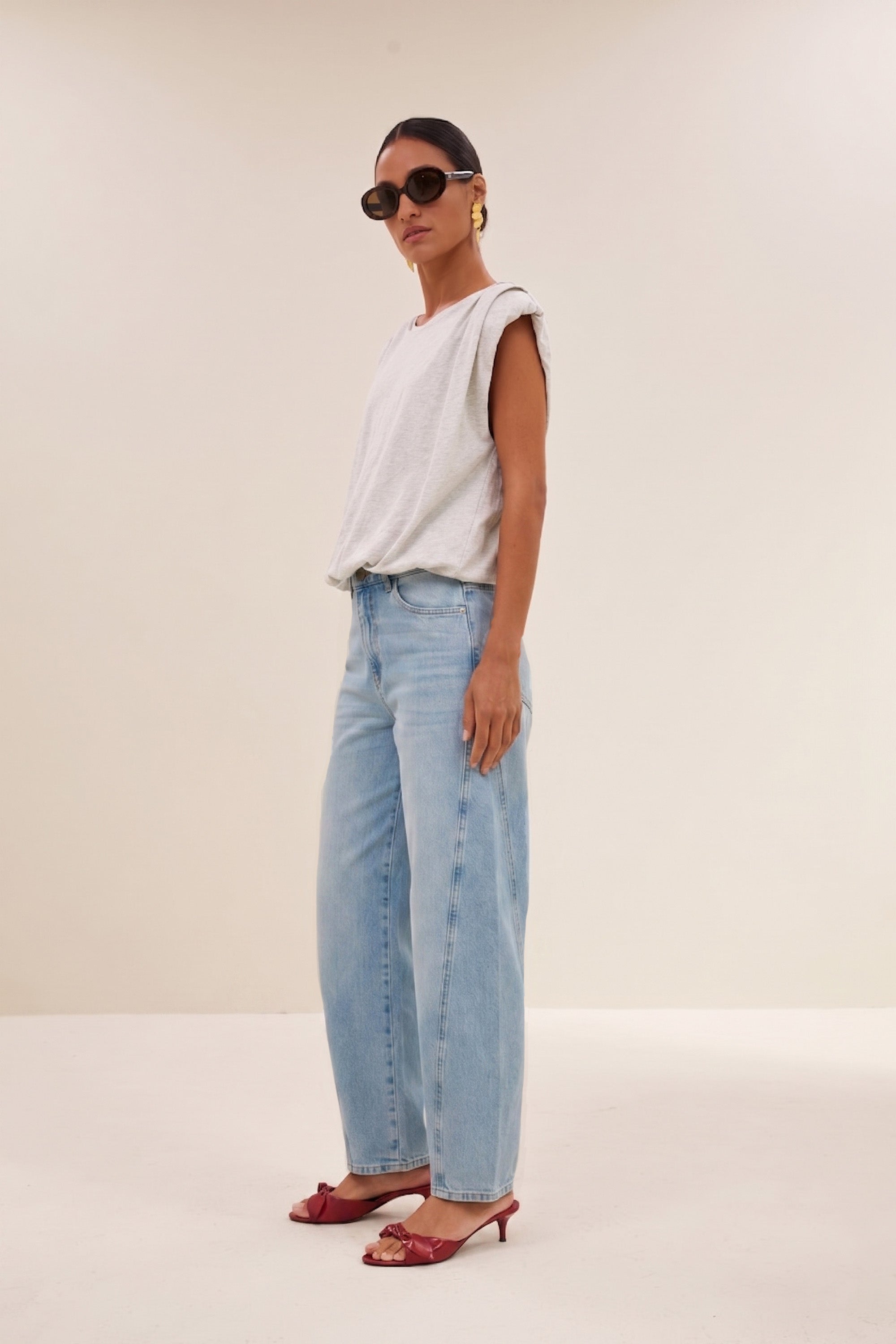 begum jeans | light denim