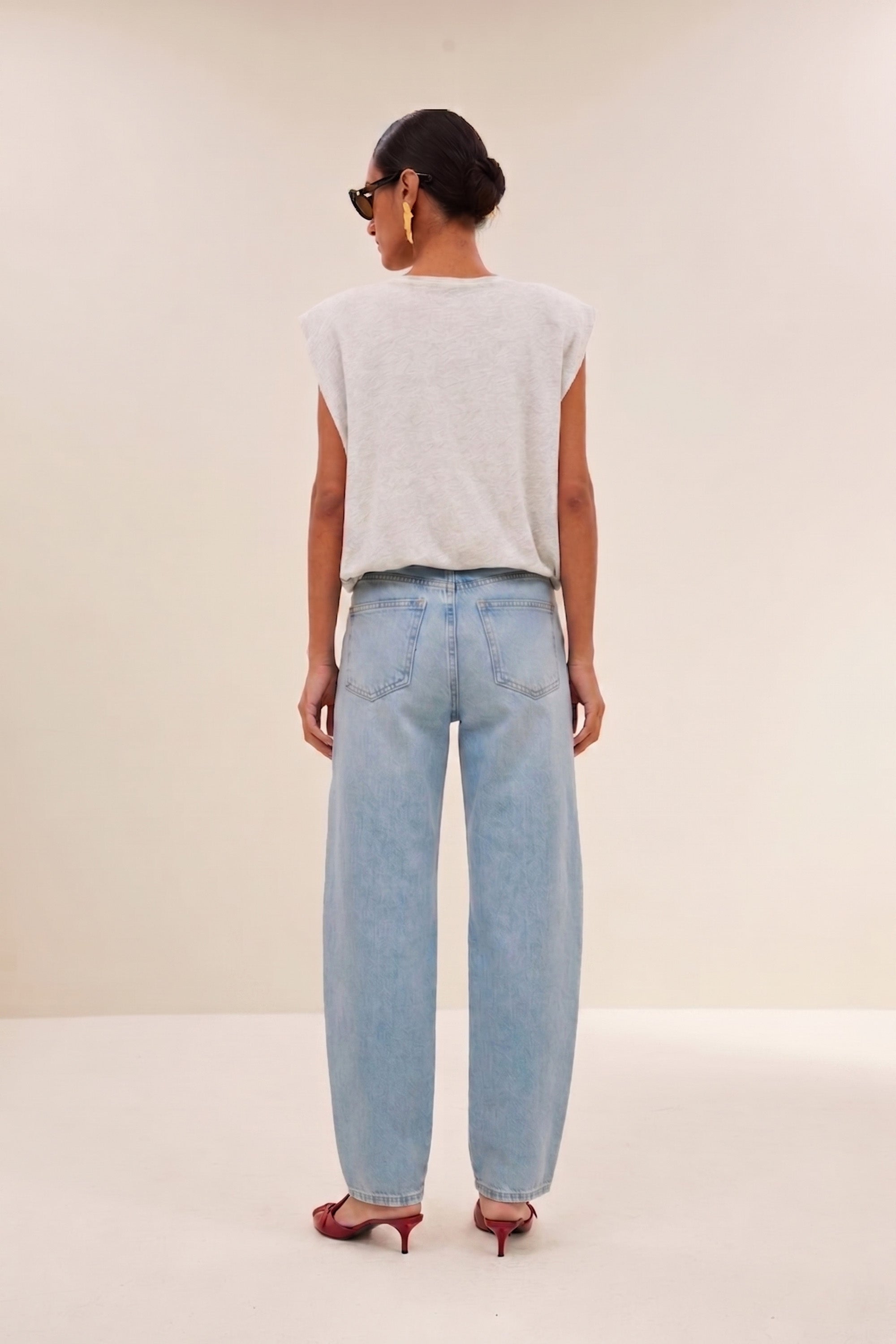begum jeans | light denim