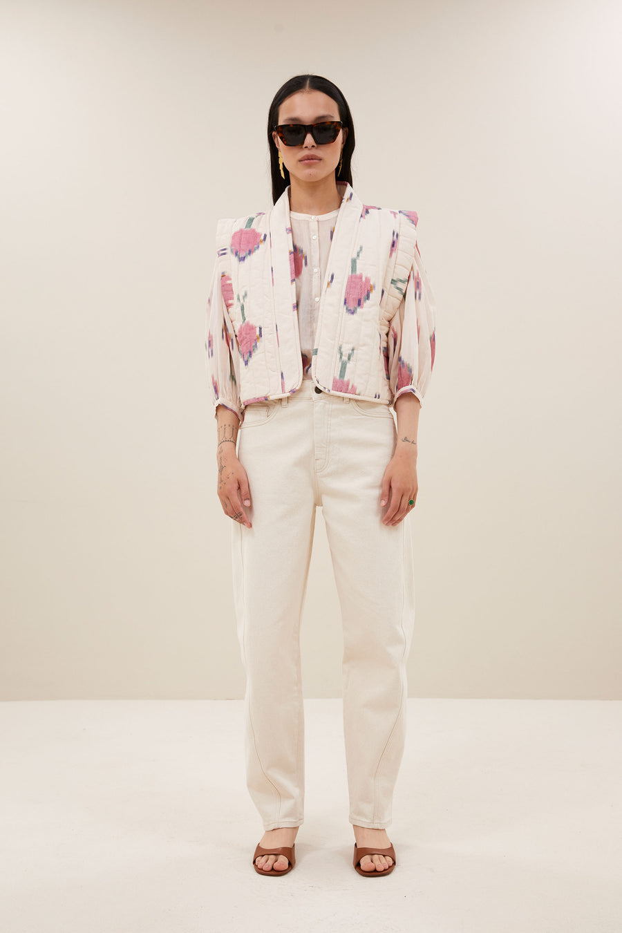 isla ikat jacket | spring ikat