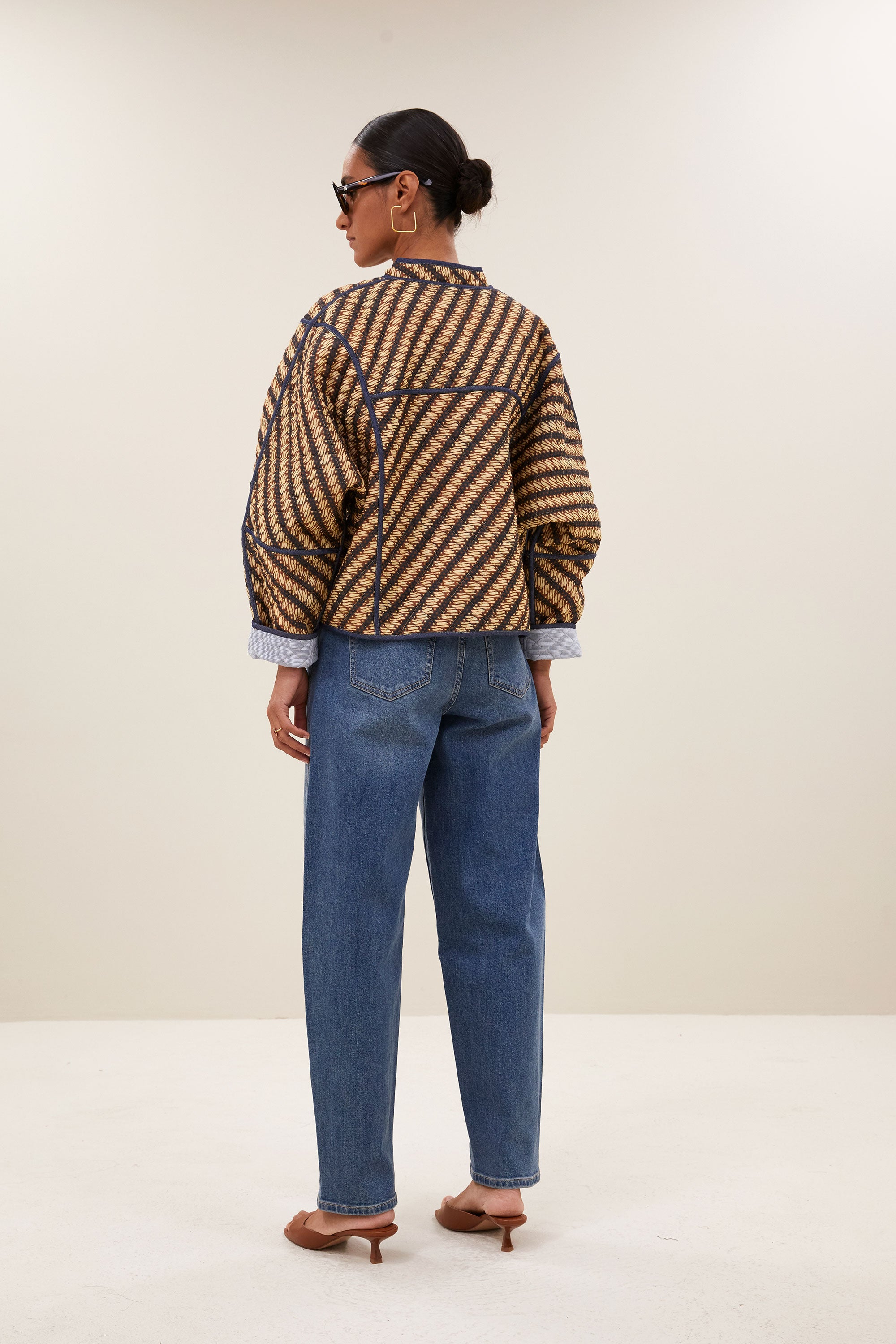 blossom manilla jacket | manilla print