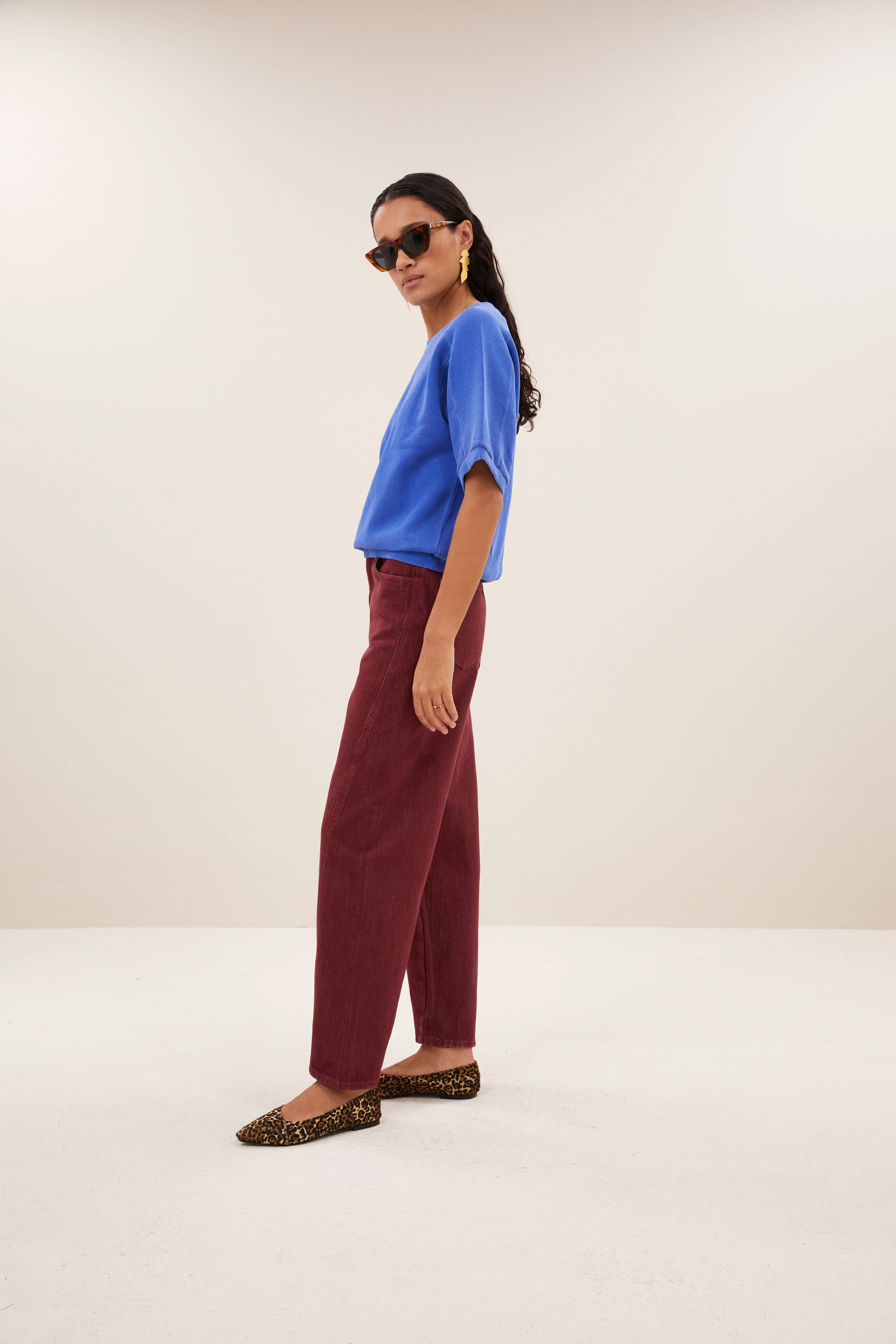 top-gina top azul blue-by-bar-sfeerbeeld