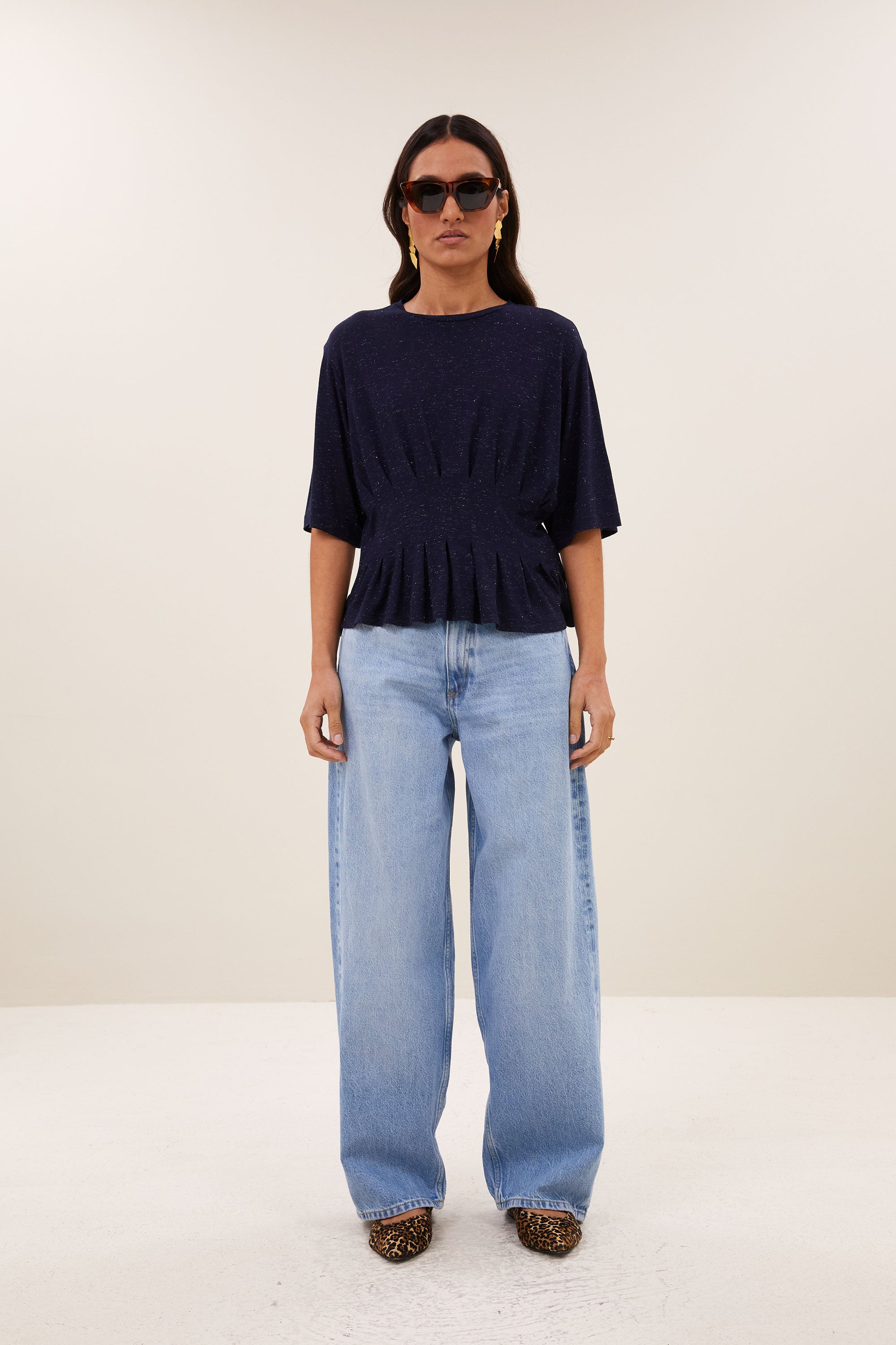 diva sparkle top | night sky