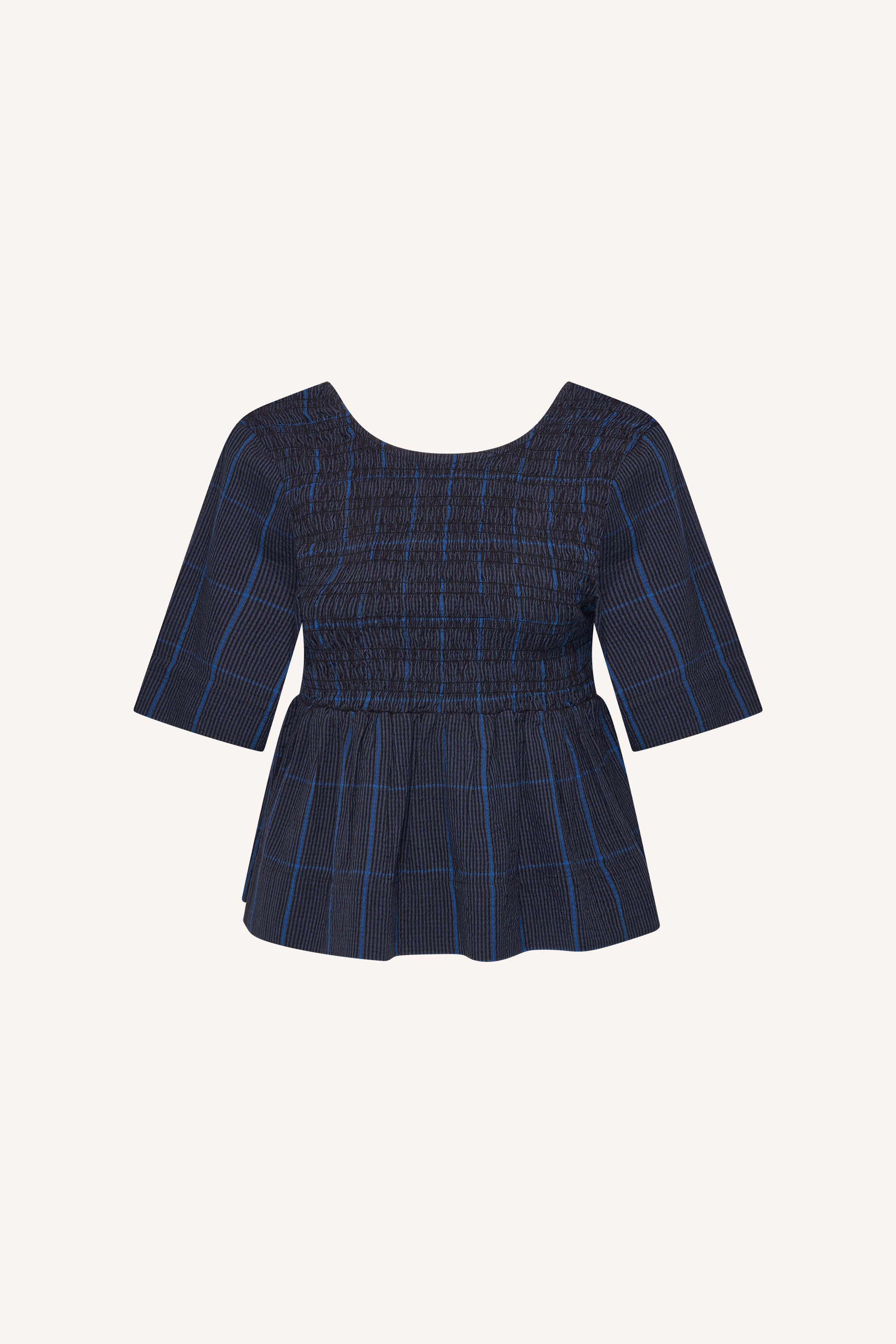 top-runa check top blue checks-by-bar-sfeerbeeld