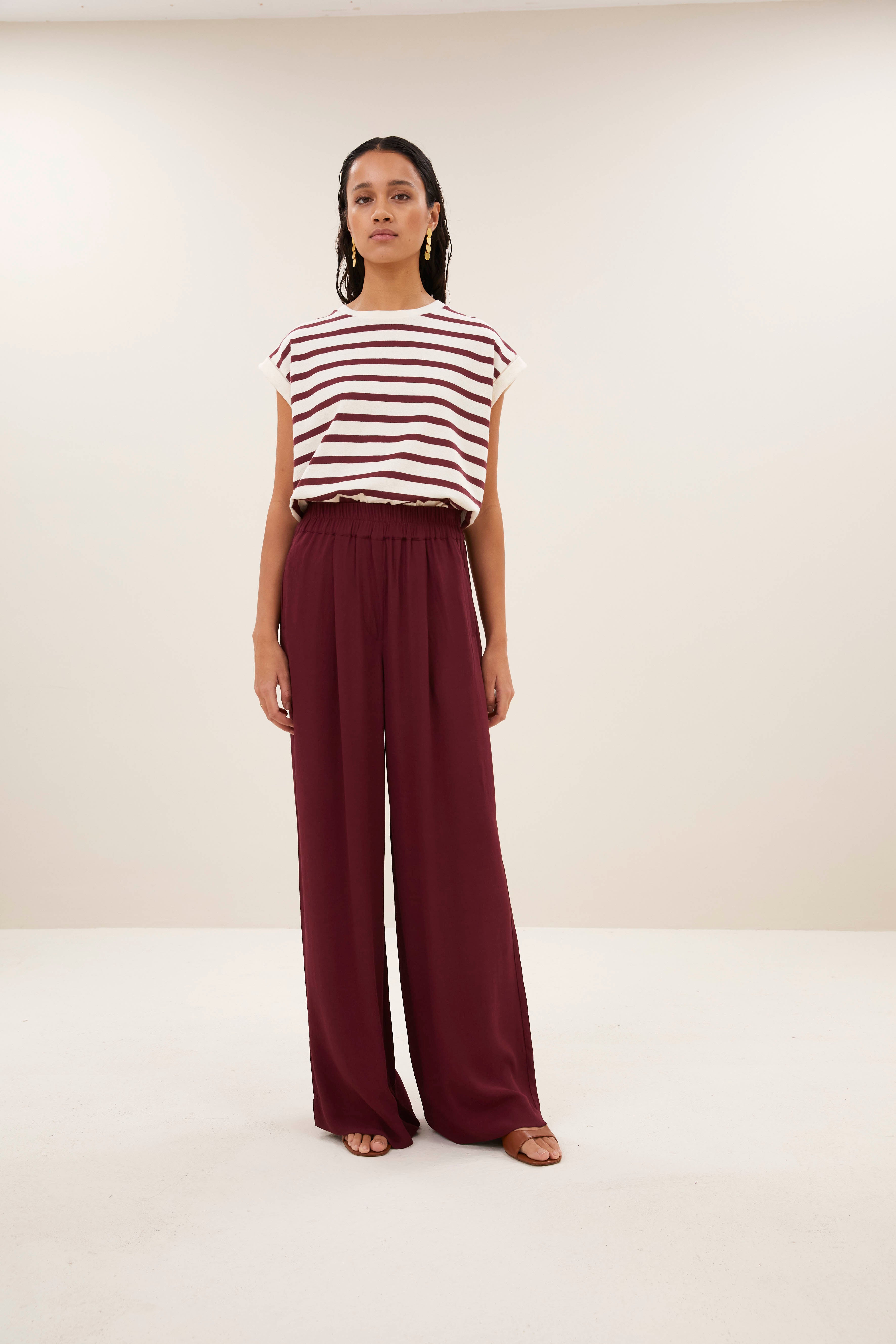 top-tobi stripe top grain wine stripe-by-bar-sfeerbeeld