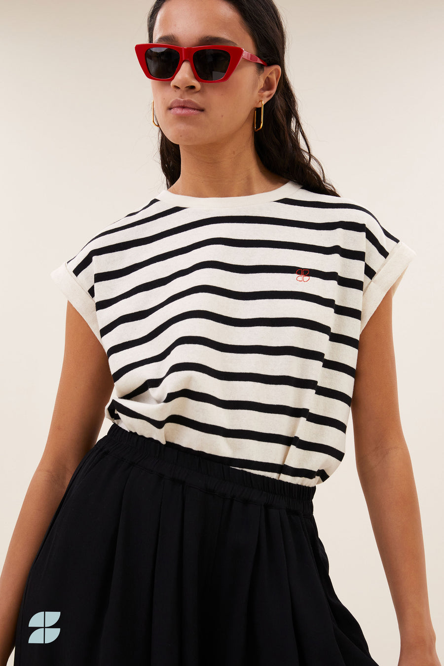 tobi-stripe-logo-top-grain-black-stripe-all-time classic-comfortabele pasvorm-kleine kapmouw-by-bar-detail