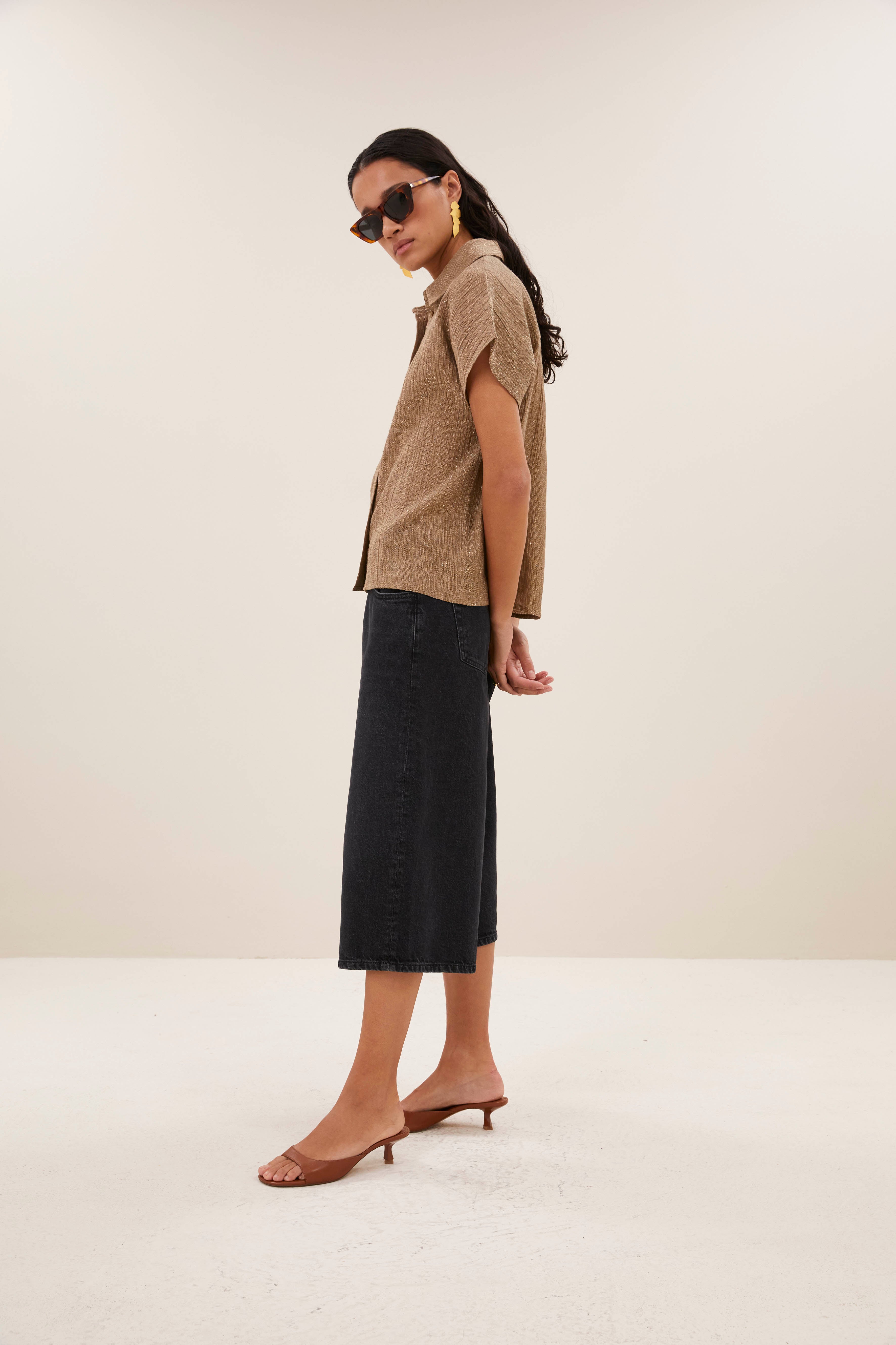 blouse-barley lurex blouse gold-by-bar-aanvullende foto