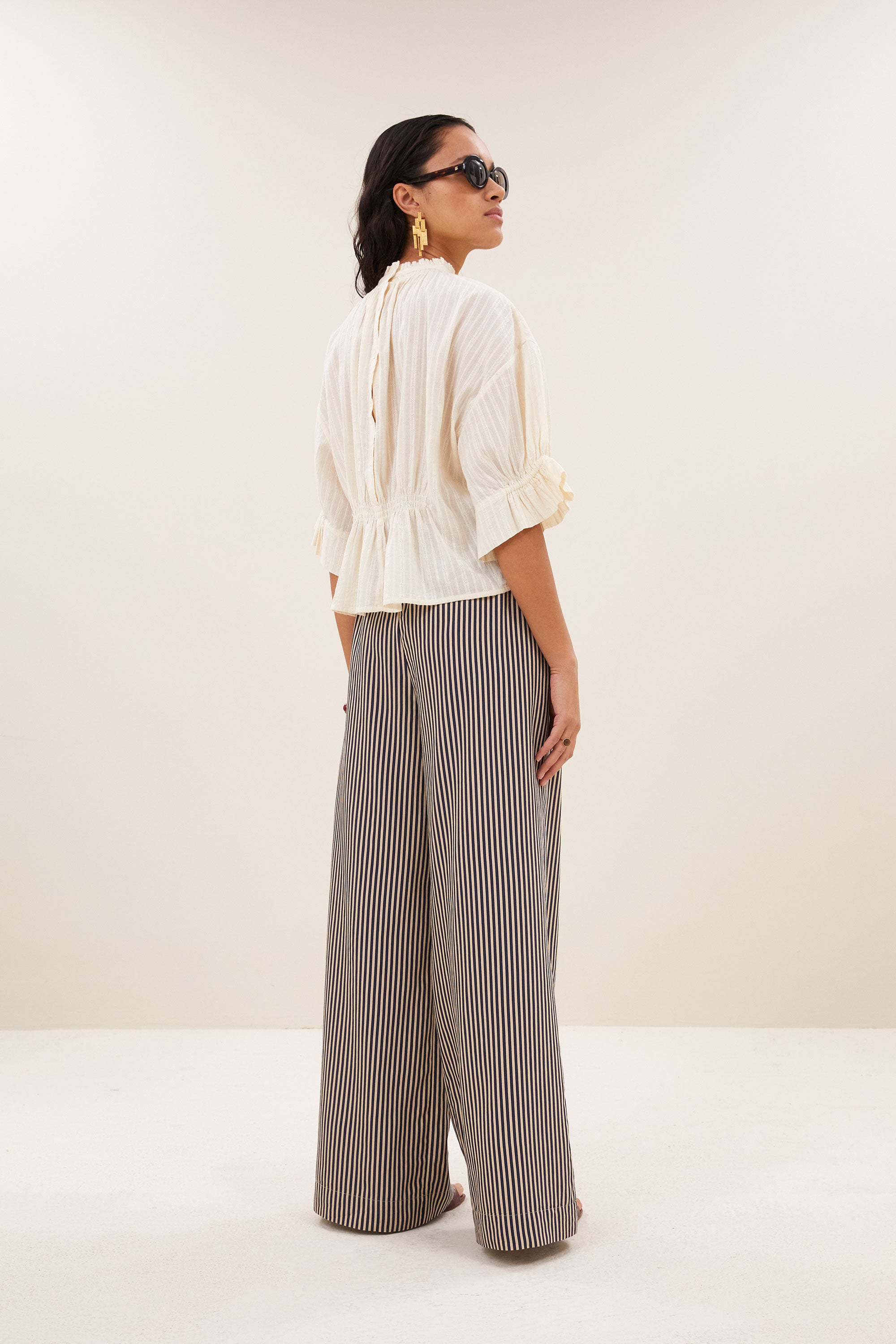 isabel dobby blouse | sand
