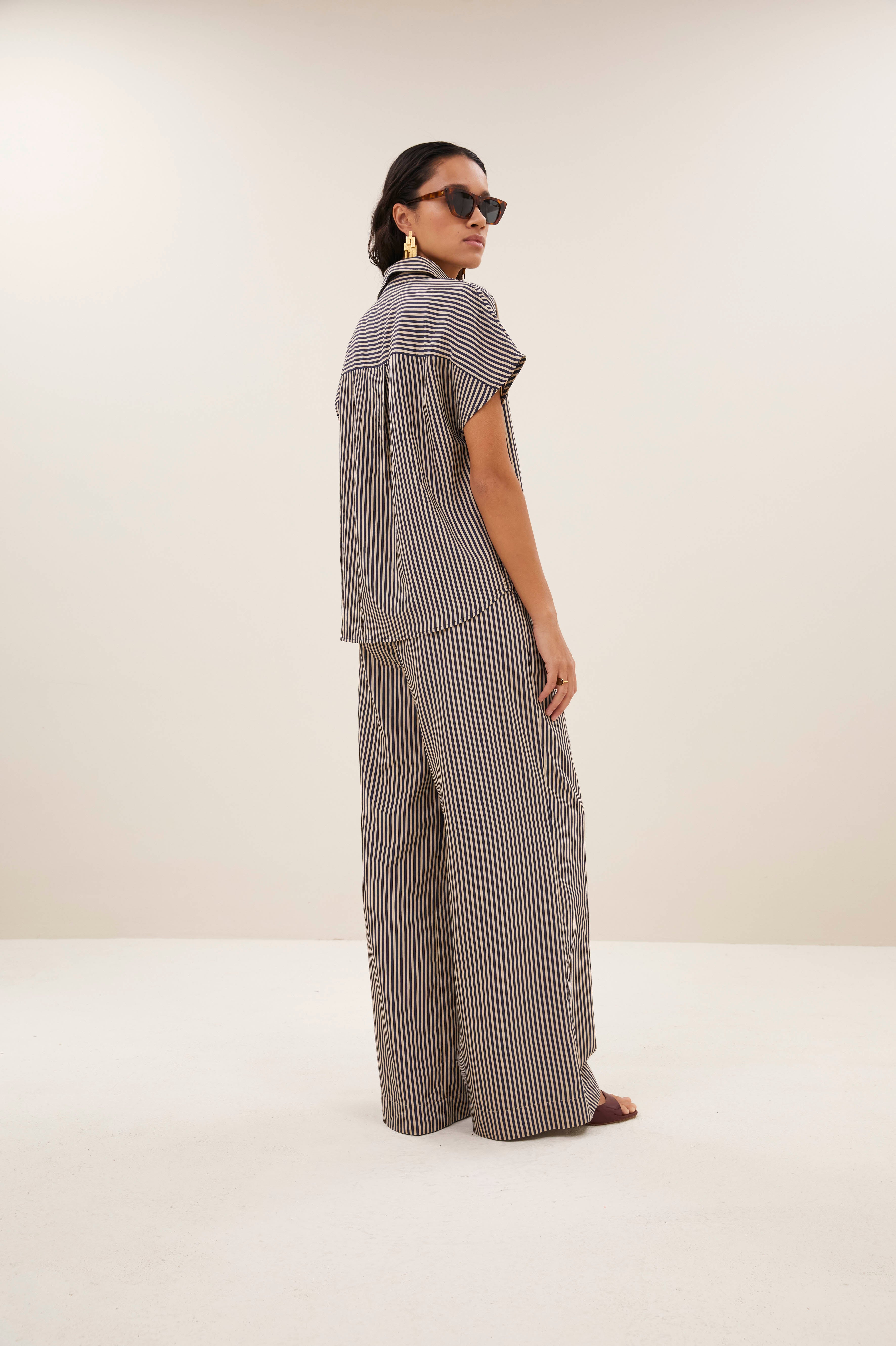 blouse-barley stripe blouse midnight stripe-by-bar-aanvullende foto