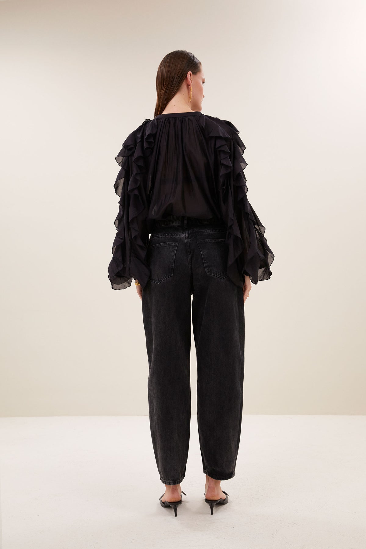 miyu blouse | black
