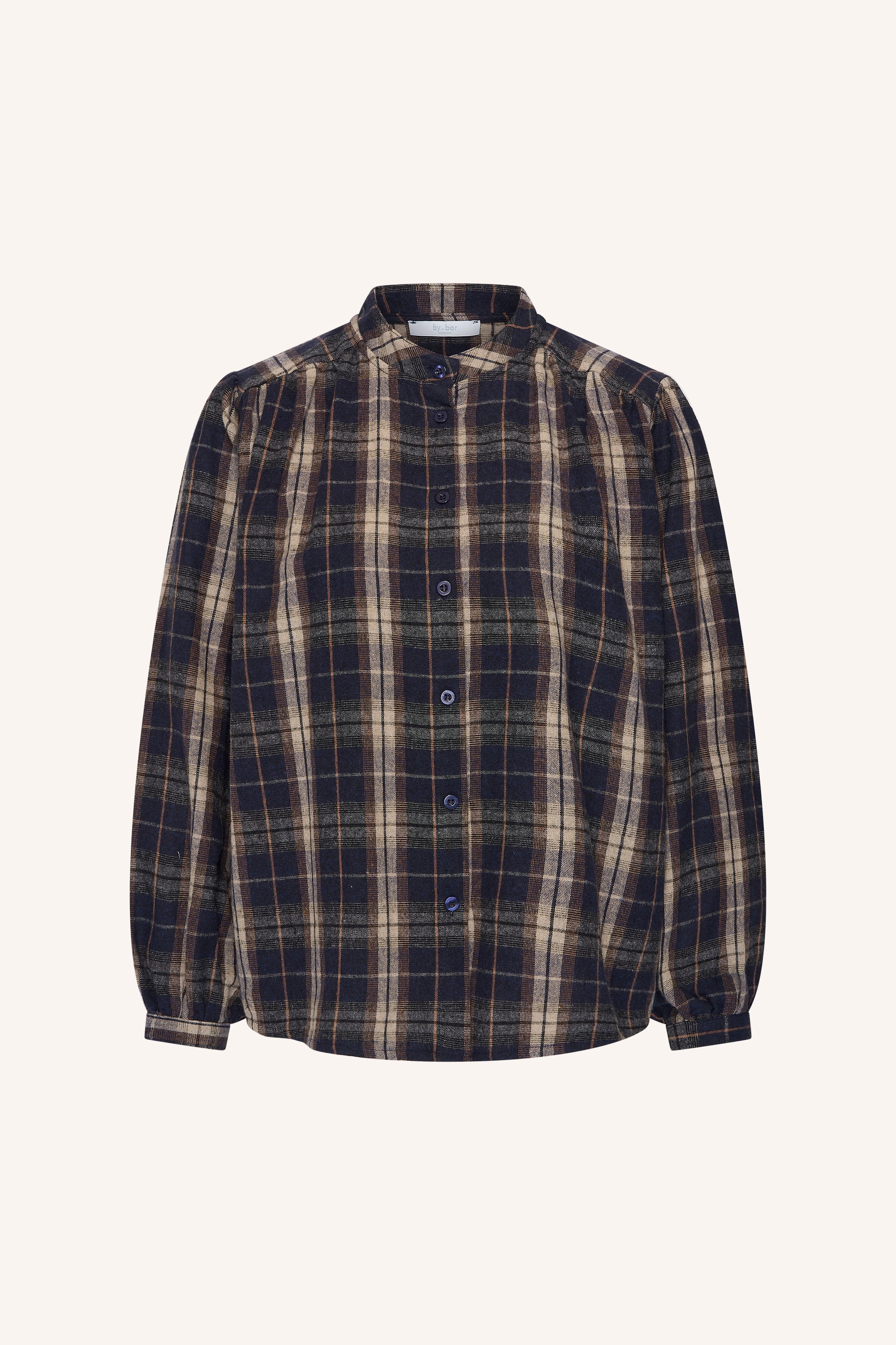 jagger check blouse | jagger check