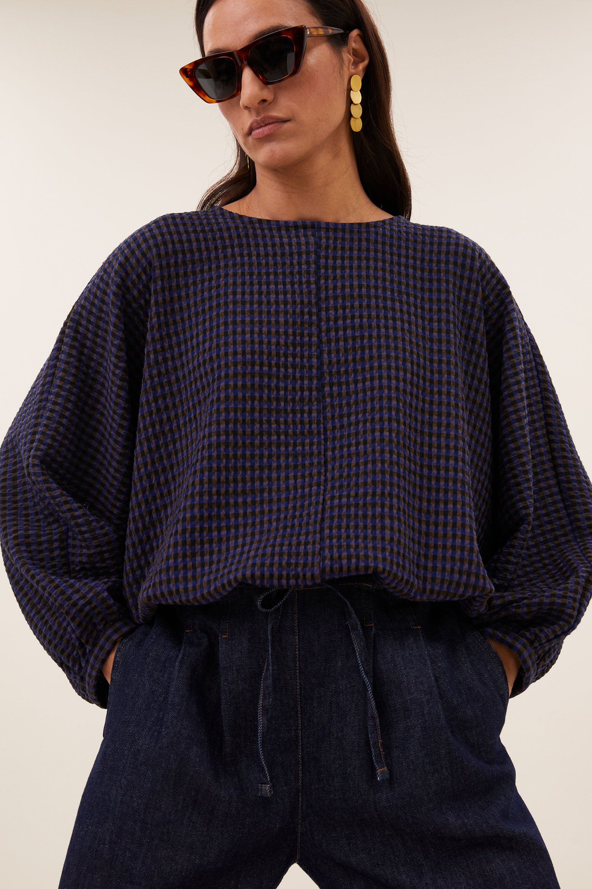 gaya blouse | galaxy check