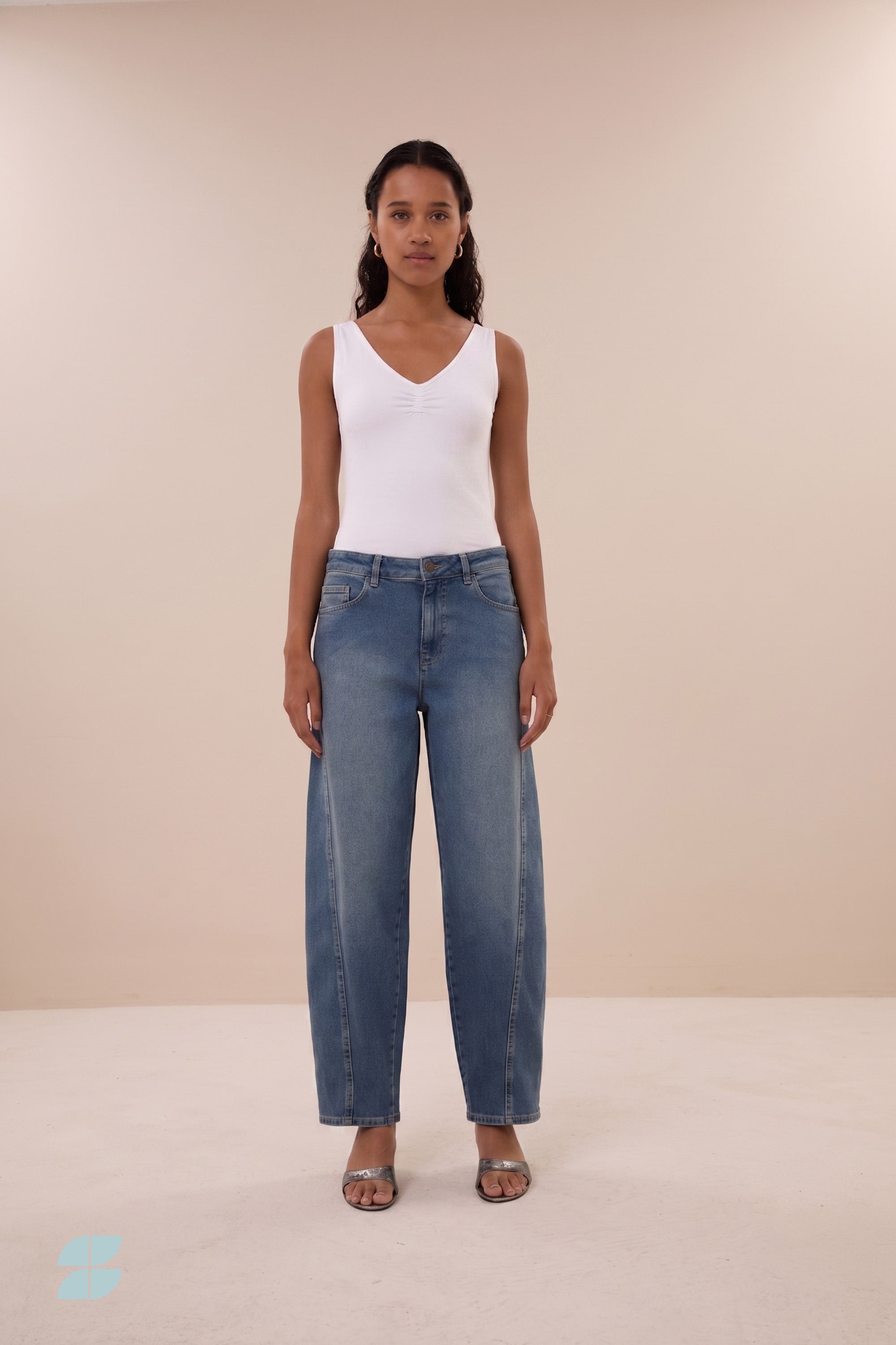 lia singlet | off white