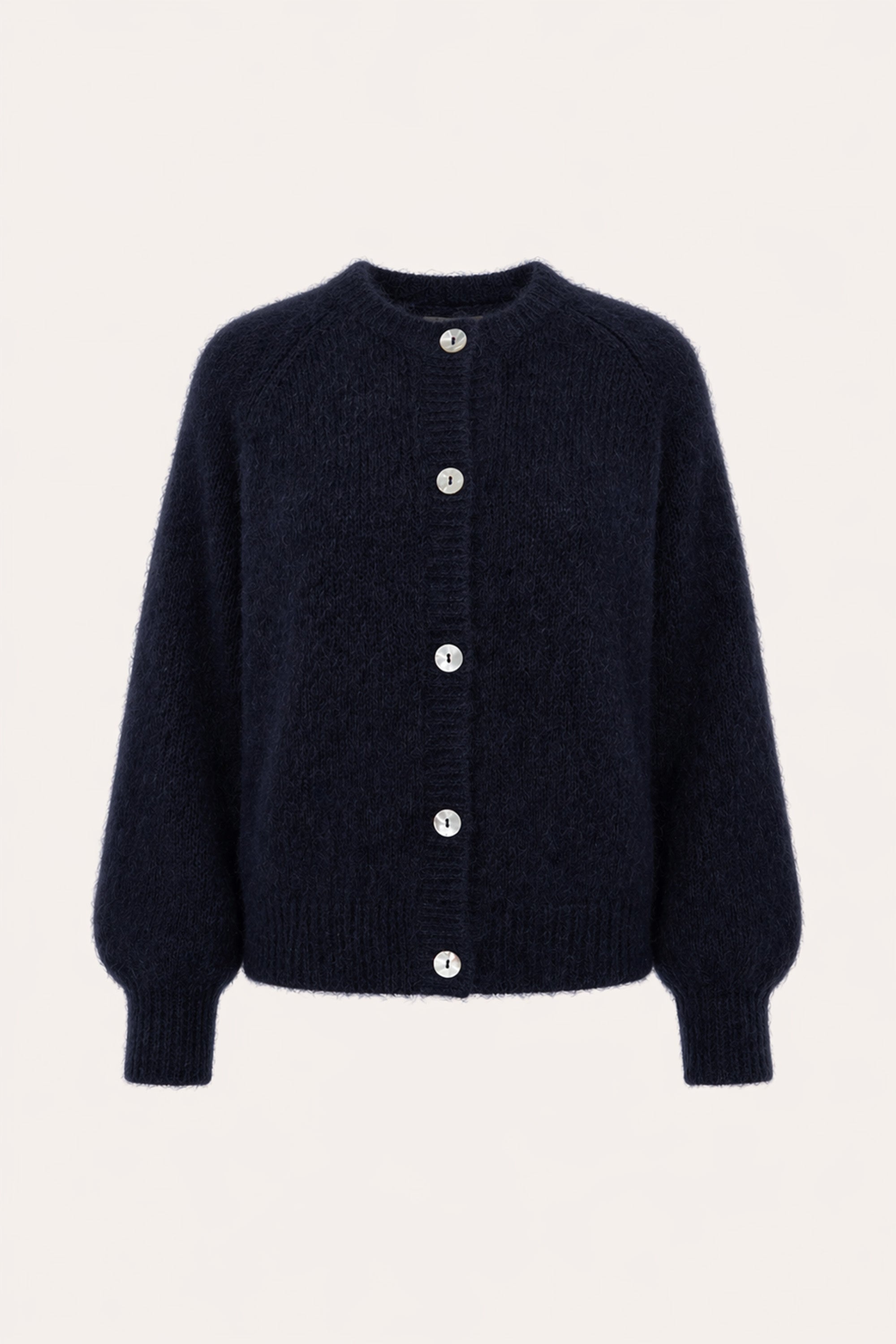 sian-cardigan-midnight-all-time classic-knoopsluiting-mix van mohair-by-bar-productfoto