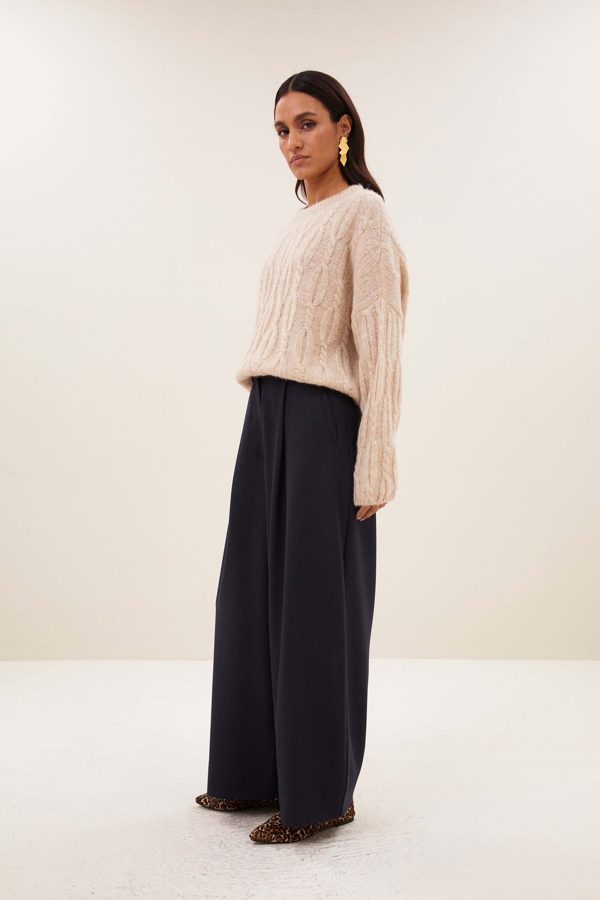 lora pullover | chalk
