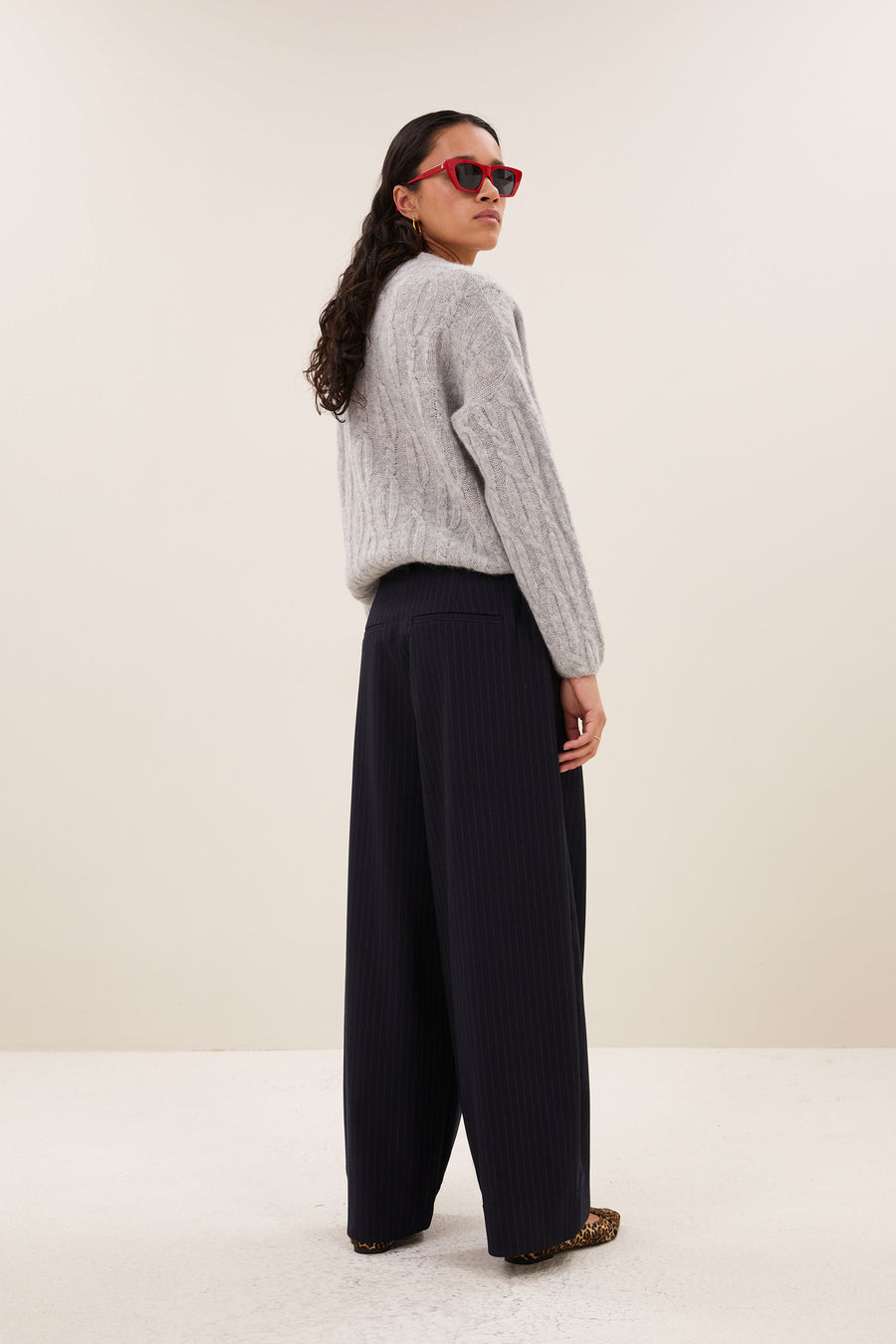 lora pullover | grey melee