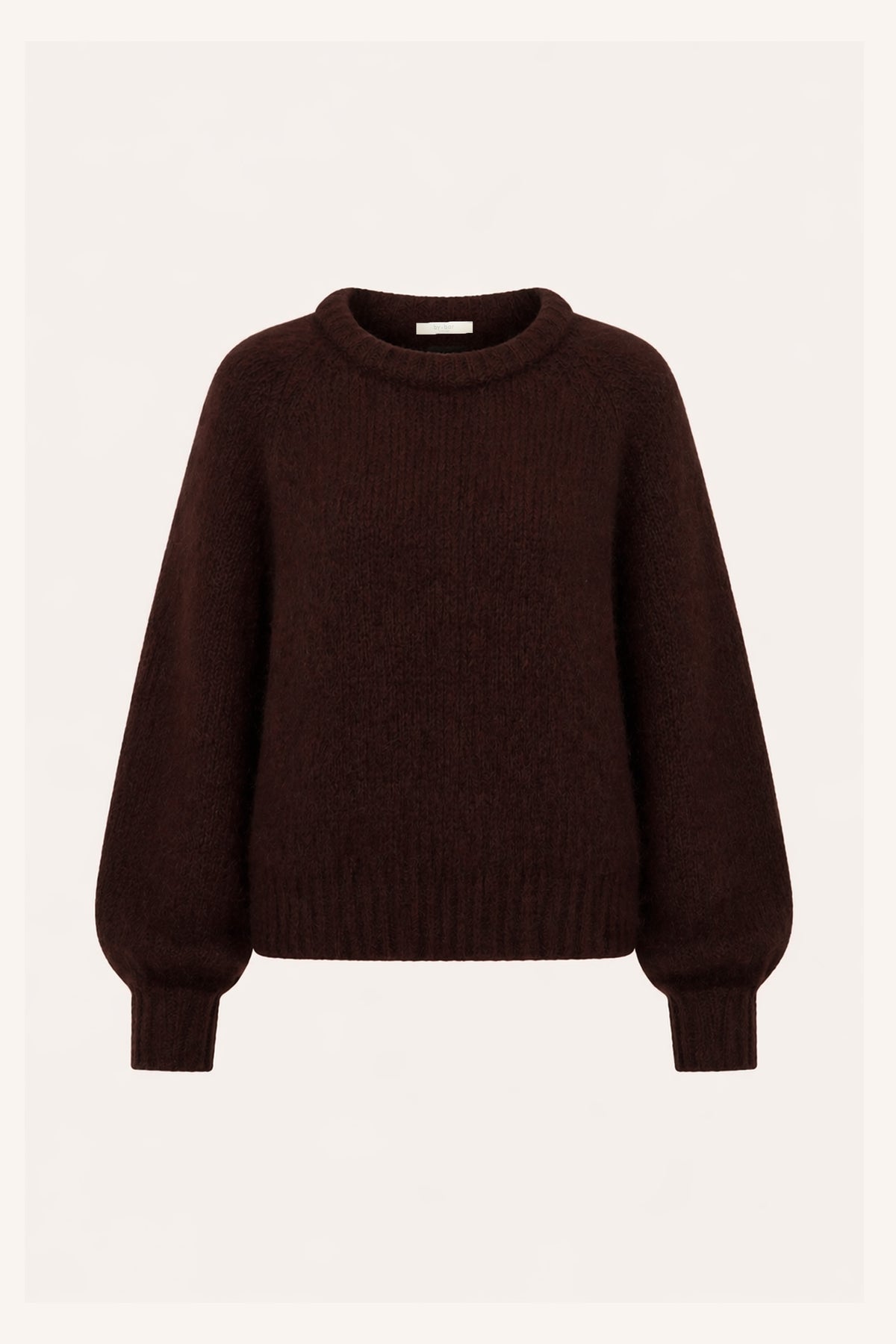 lucia-pullover-chocolate-brown-alpacamix kwaliteit-comfortabele pasvorm-ronde halslijn-by-bar-positie-775