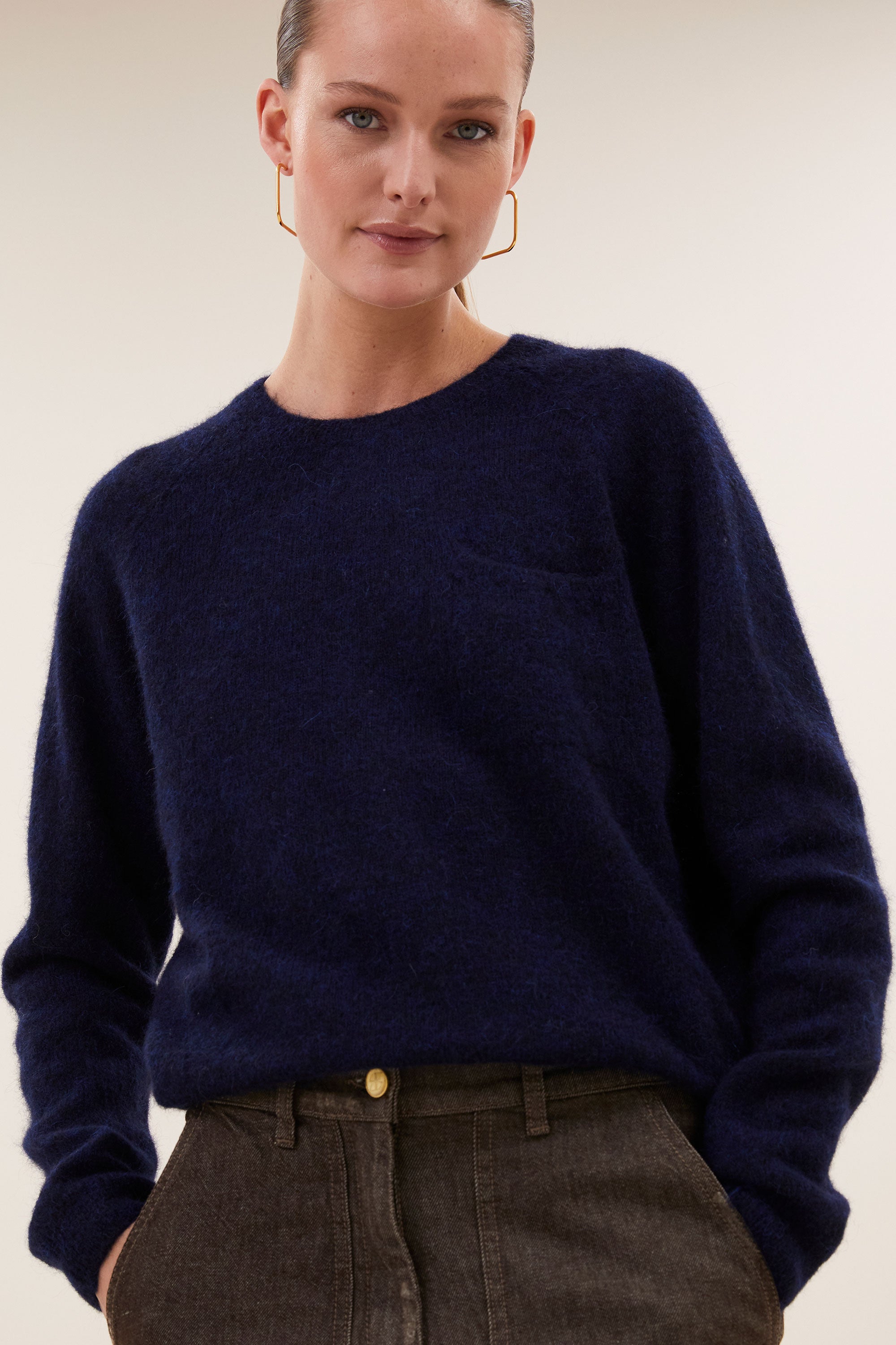 polly pullover | midnight