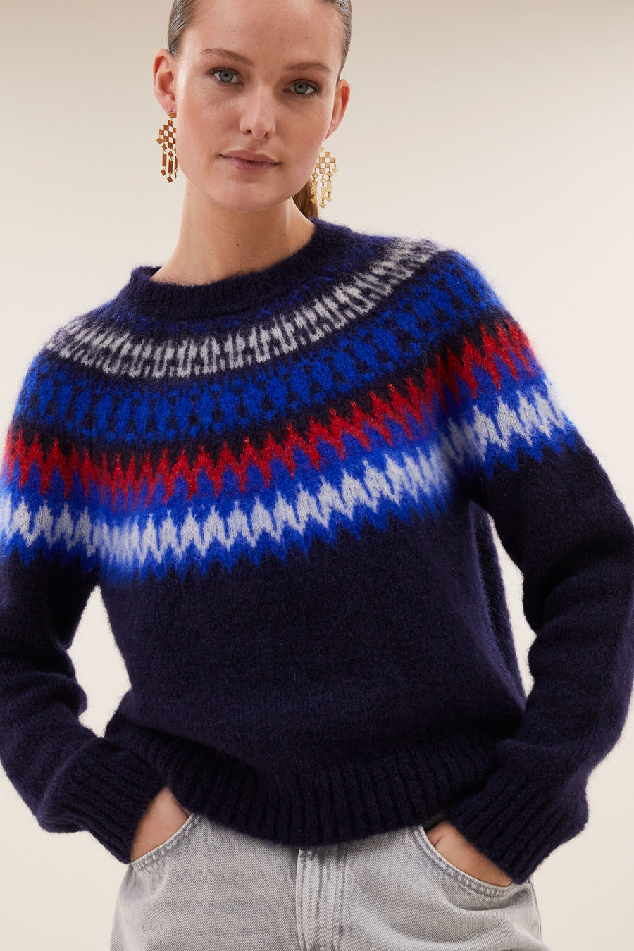 jackie pullover | midnight