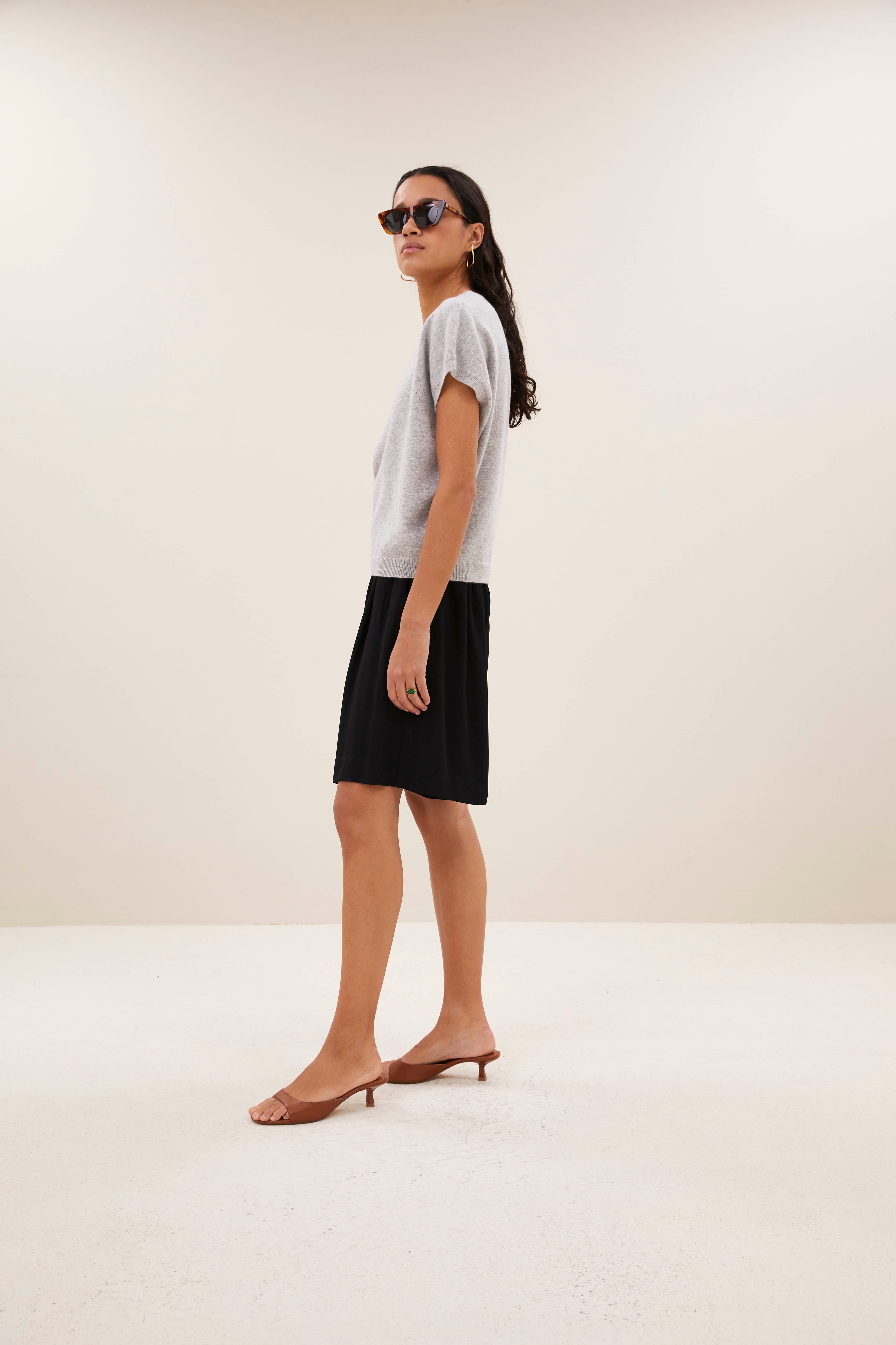 shorts-dolce shorts jet black-by-bar-