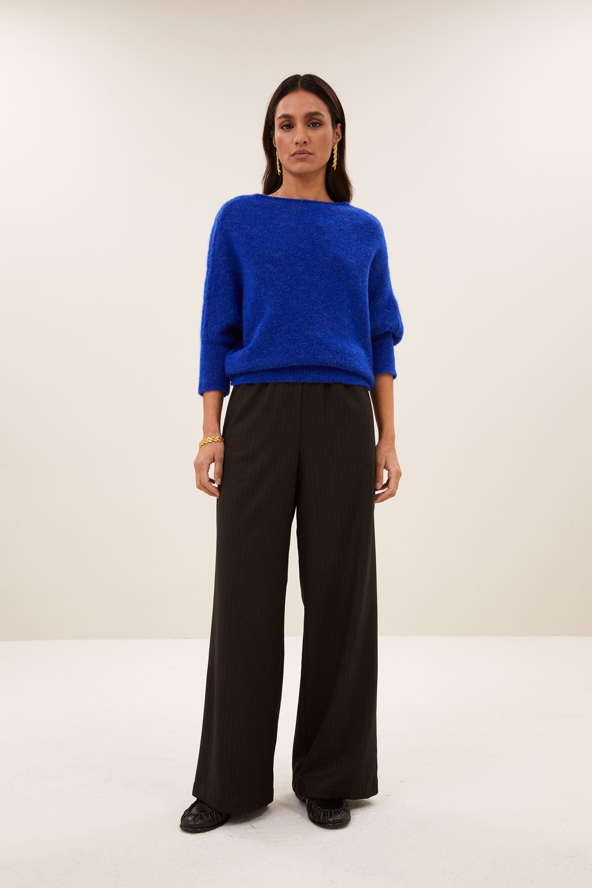kyoto pullover | queens blue
