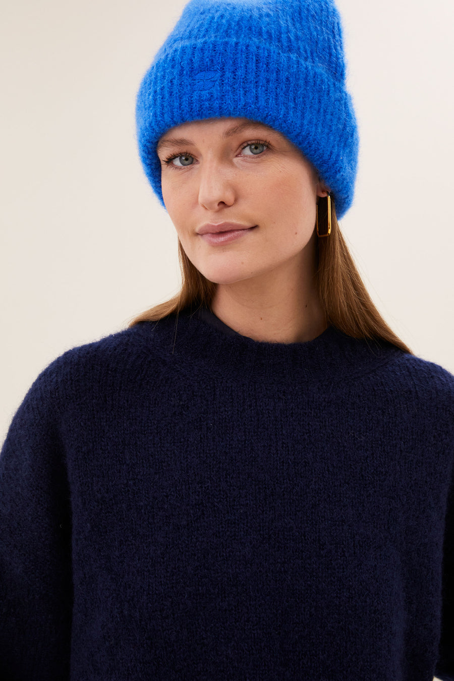 logo beanie | kingsblue