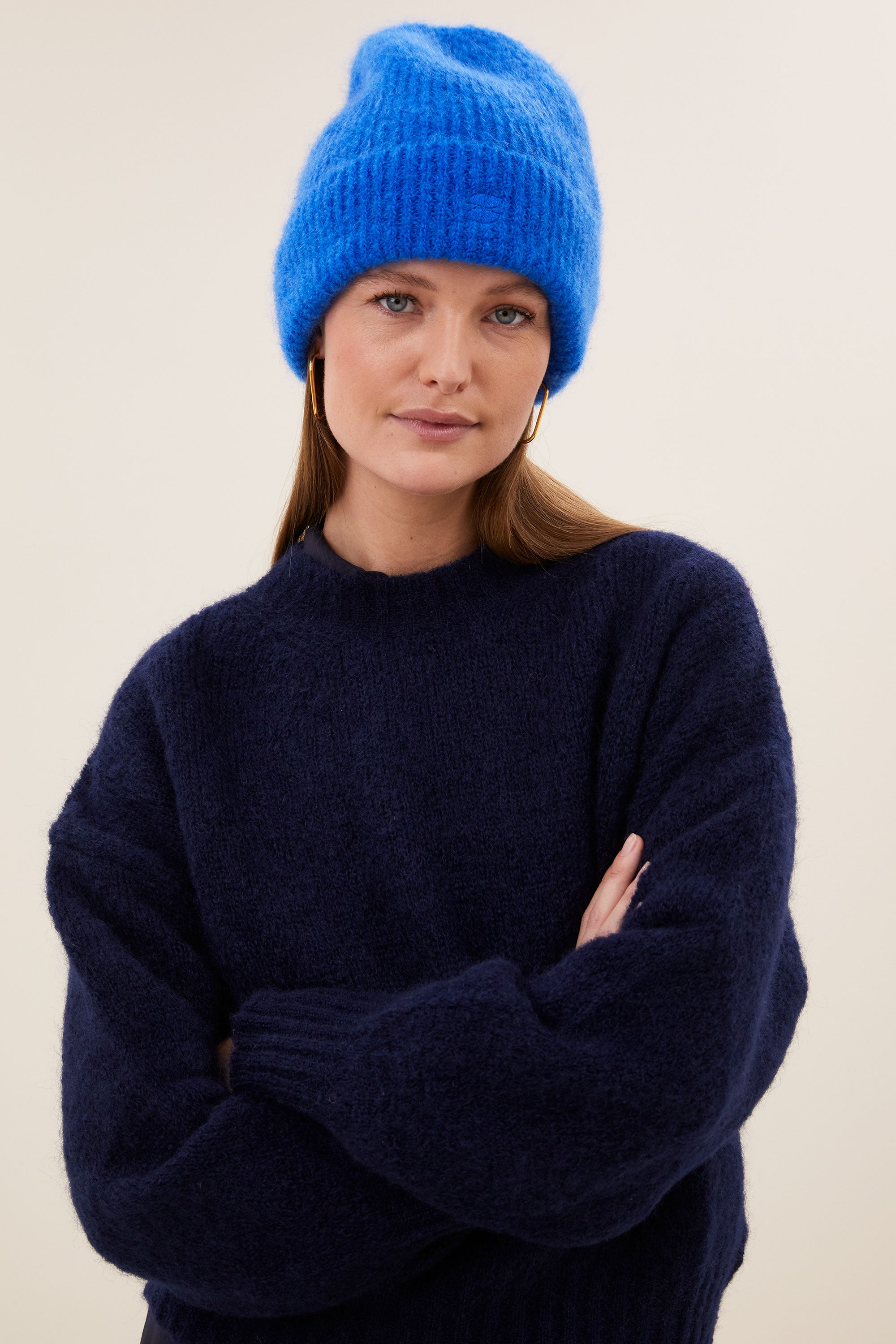 logo beanie | kingsblue