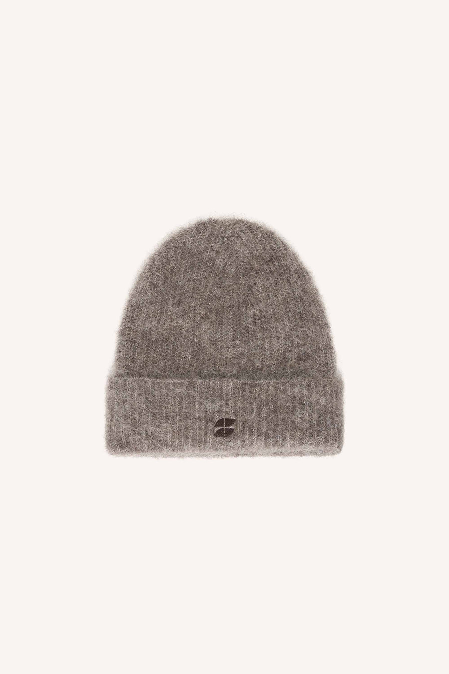 logo norton beanie | dark biscuit