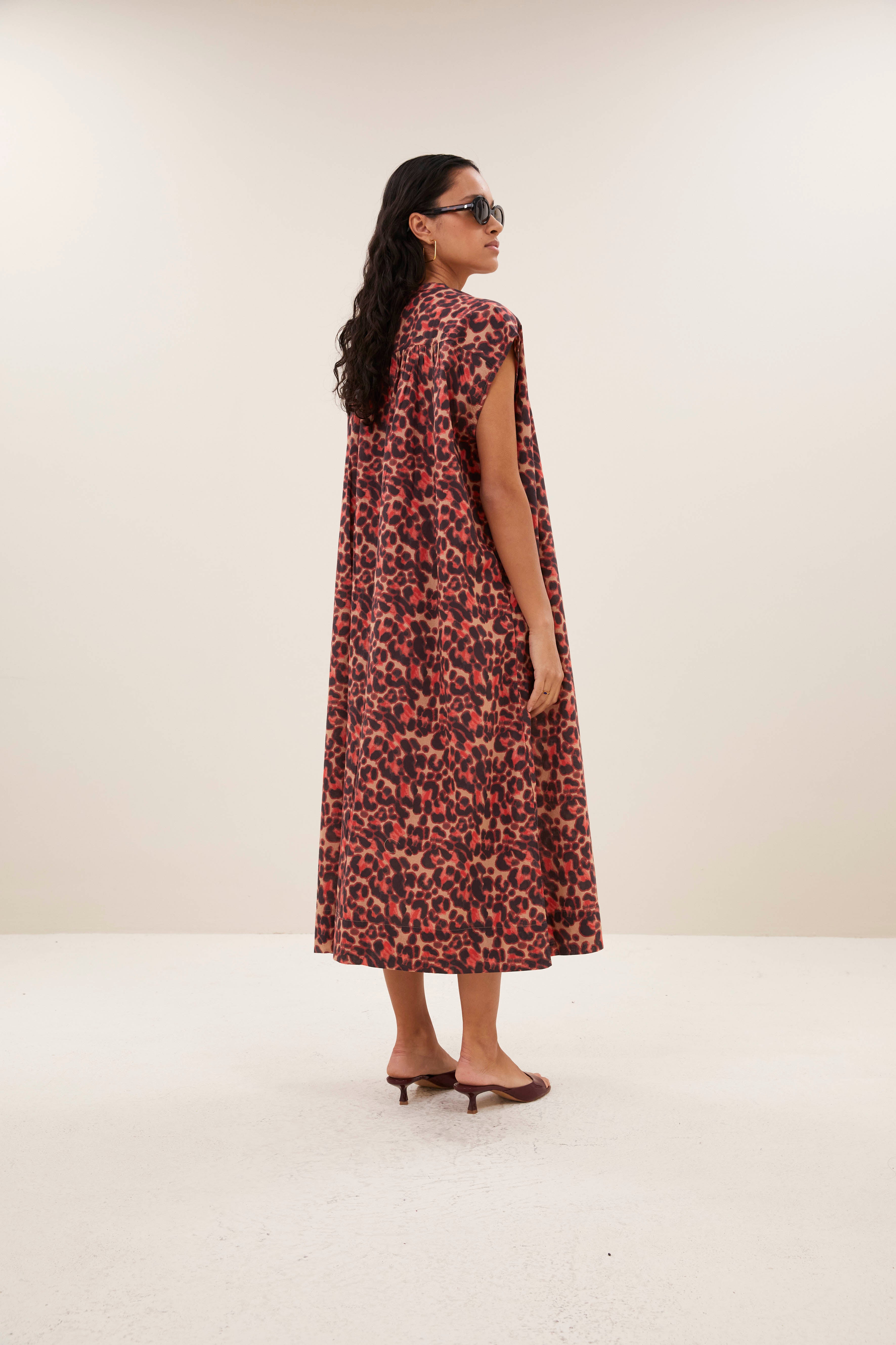 dress-nana cheetah dress cheetah blush-by-bar-