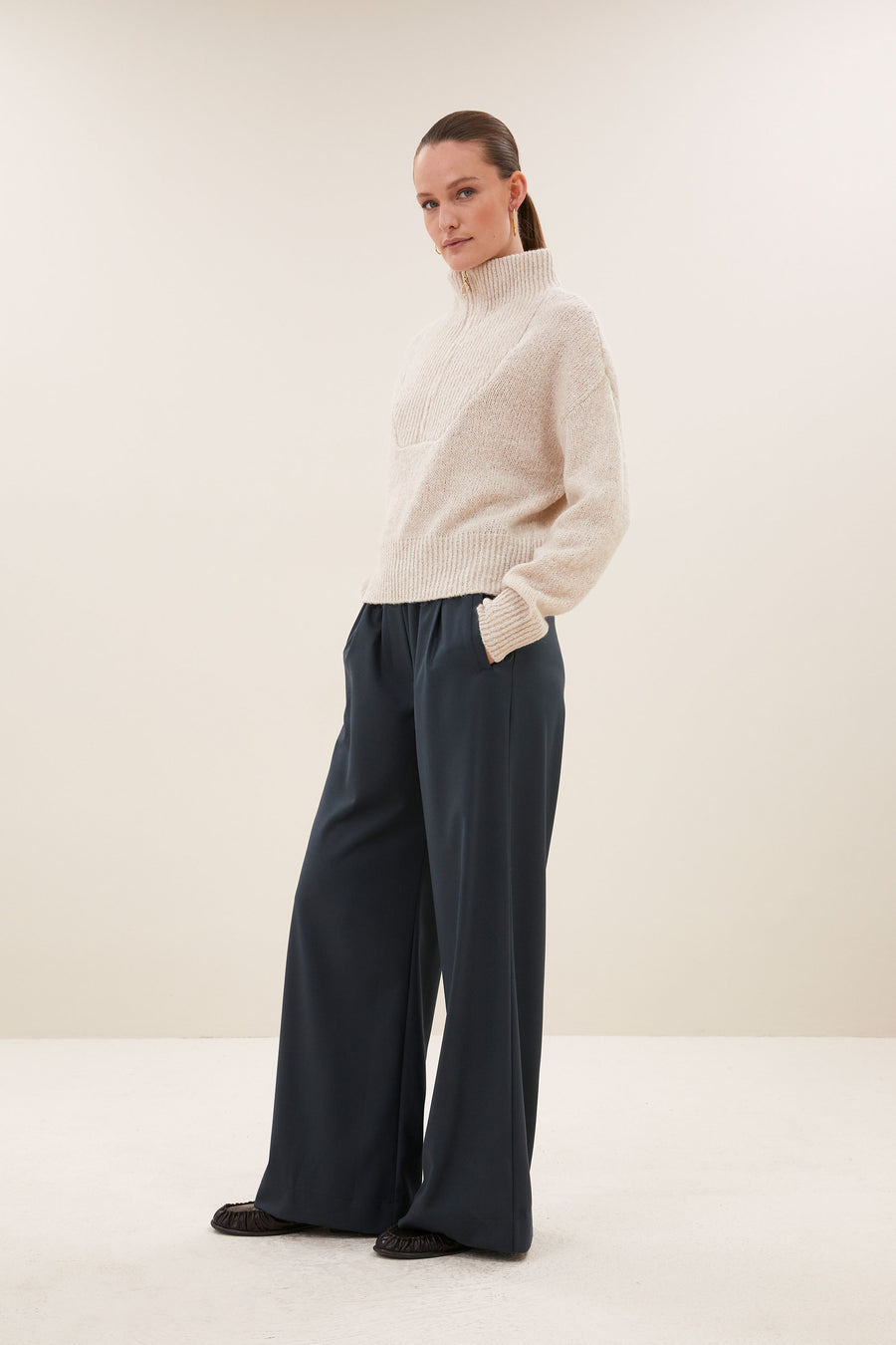 benji grifone pants | oil green