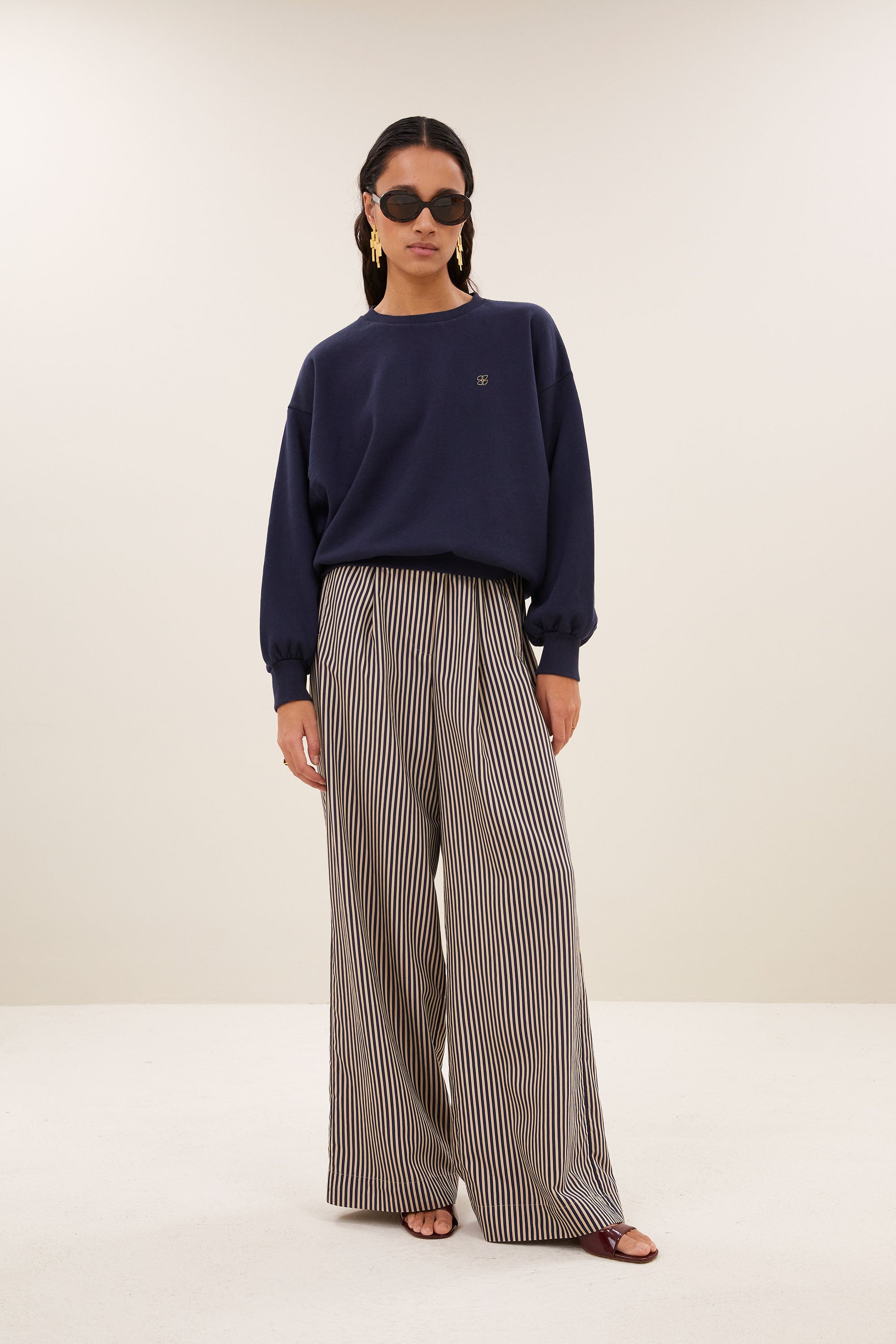 celin stripe pants