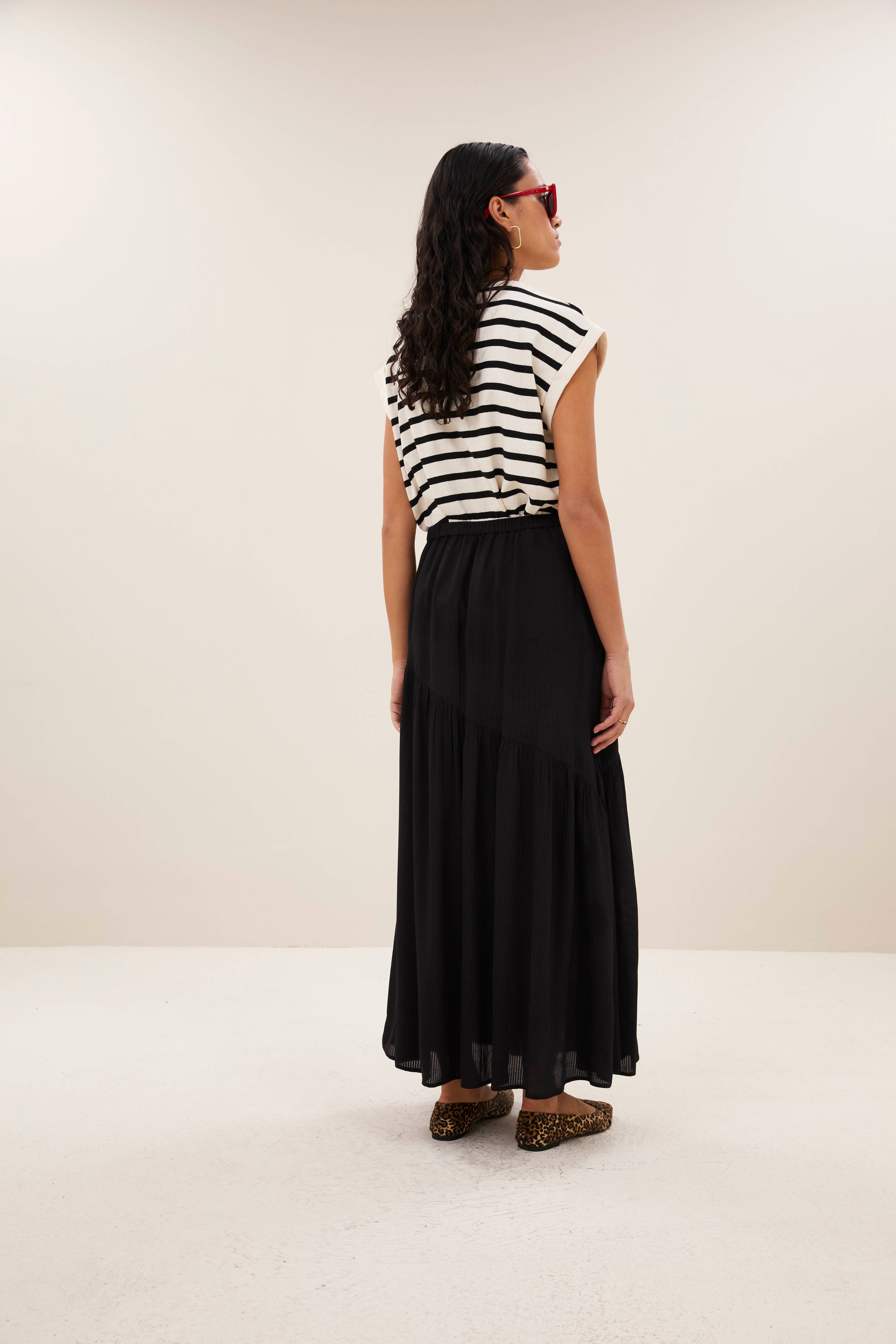 skirt-myra viscose skirt black-by-bar-achteraanzicht