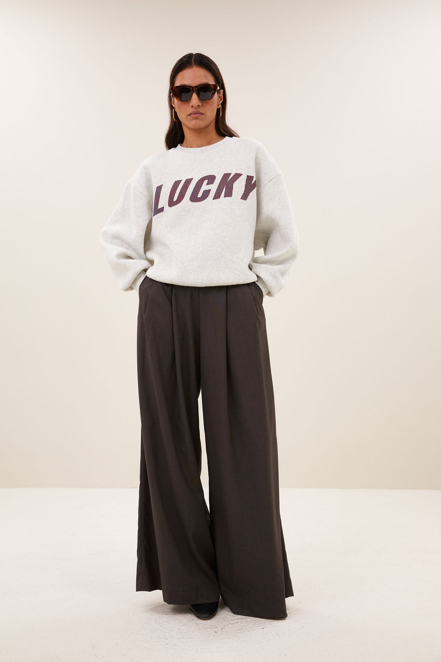 lili speed sweater | light grey melee