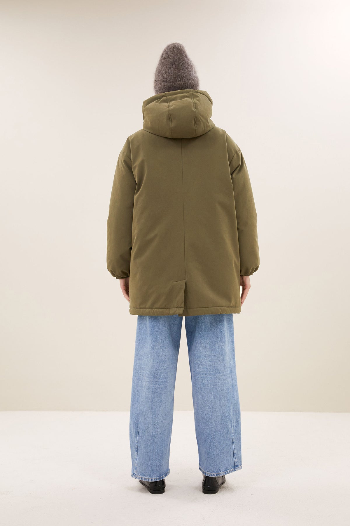 dean long parka | forest green