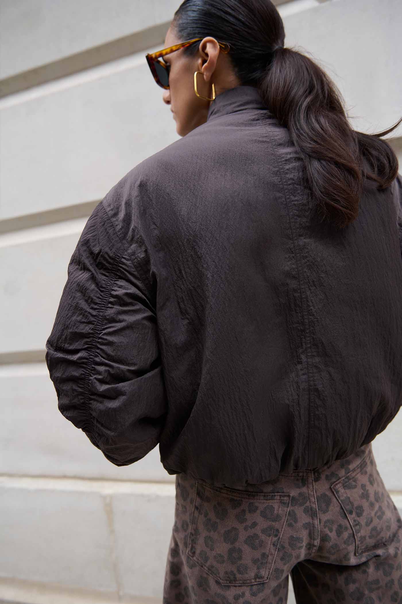 bodie bomber jacket | espresso