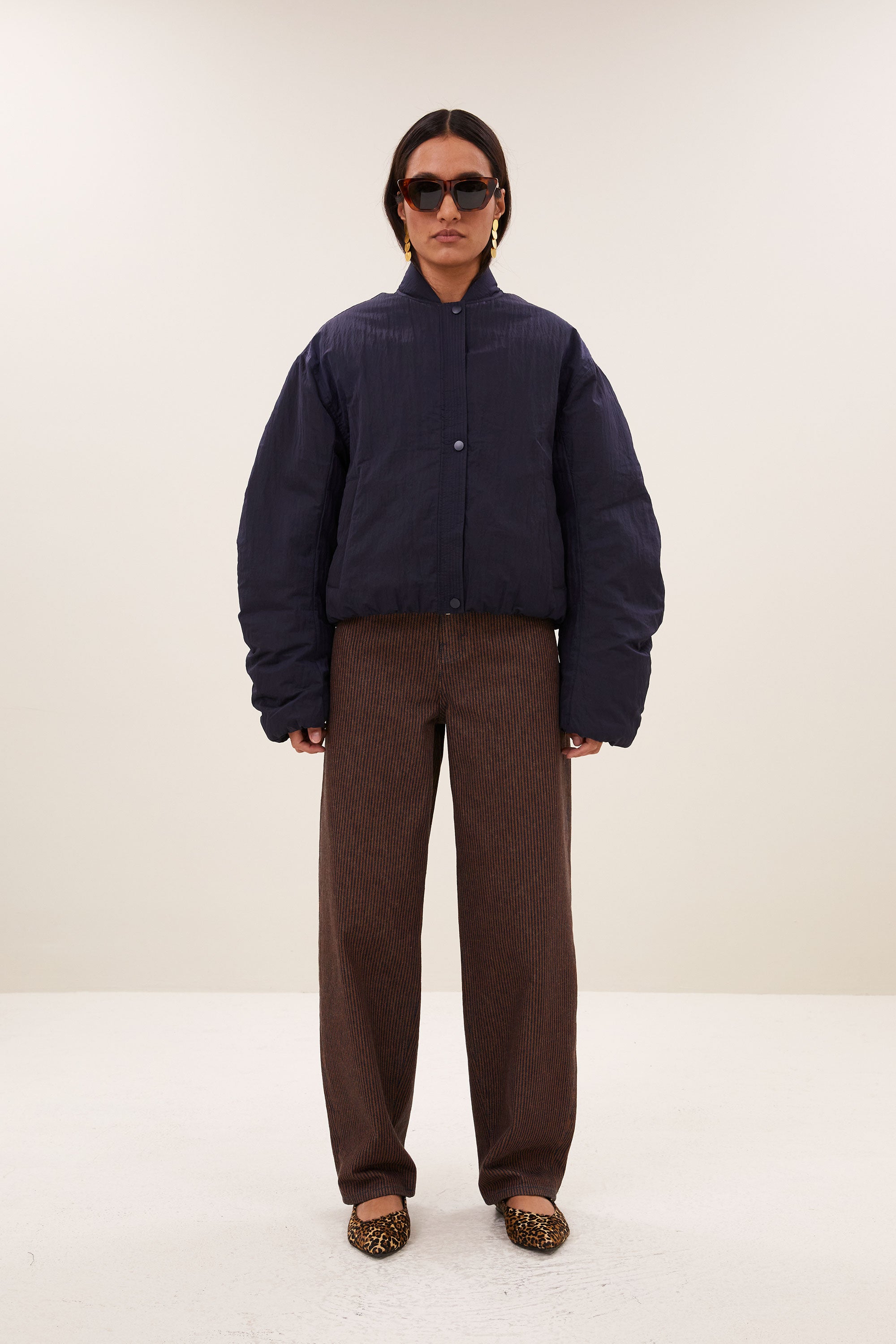 bodie bomber jacket | dark navy