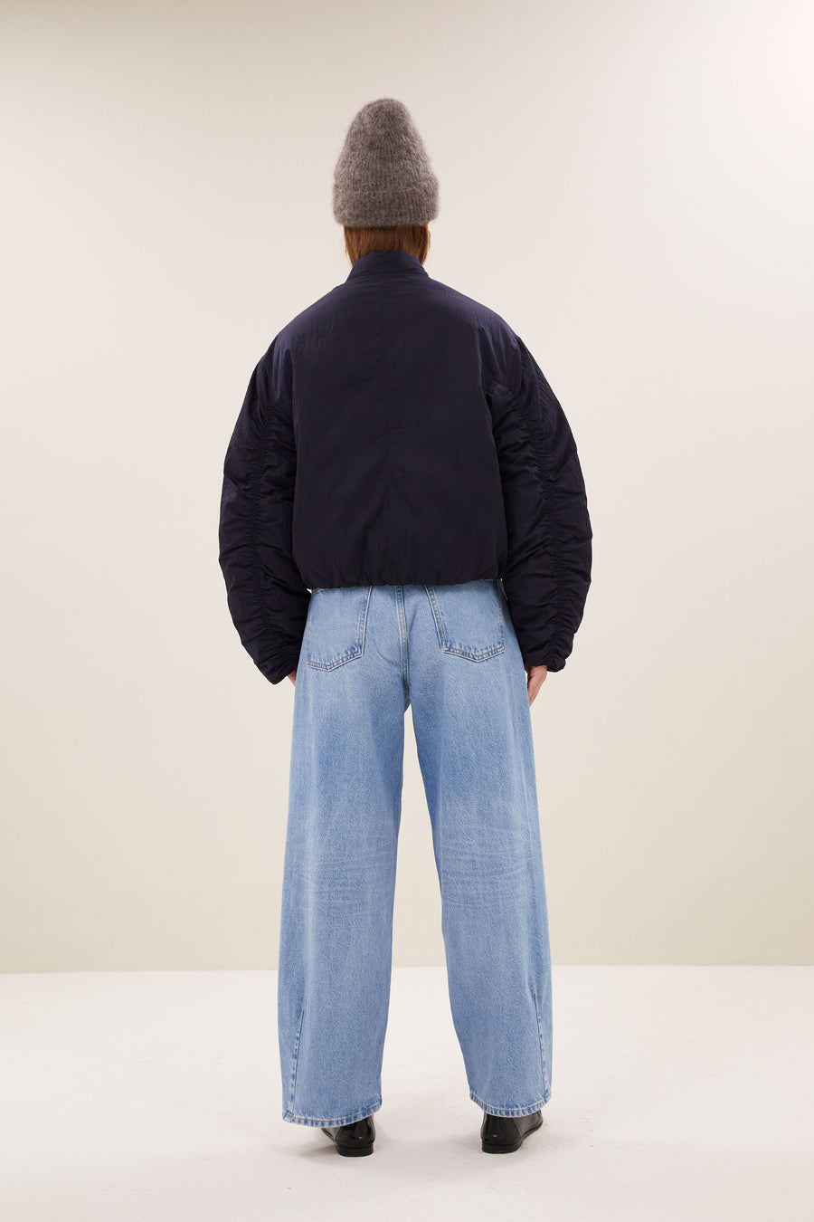 bodie bomber jacket | dark navy