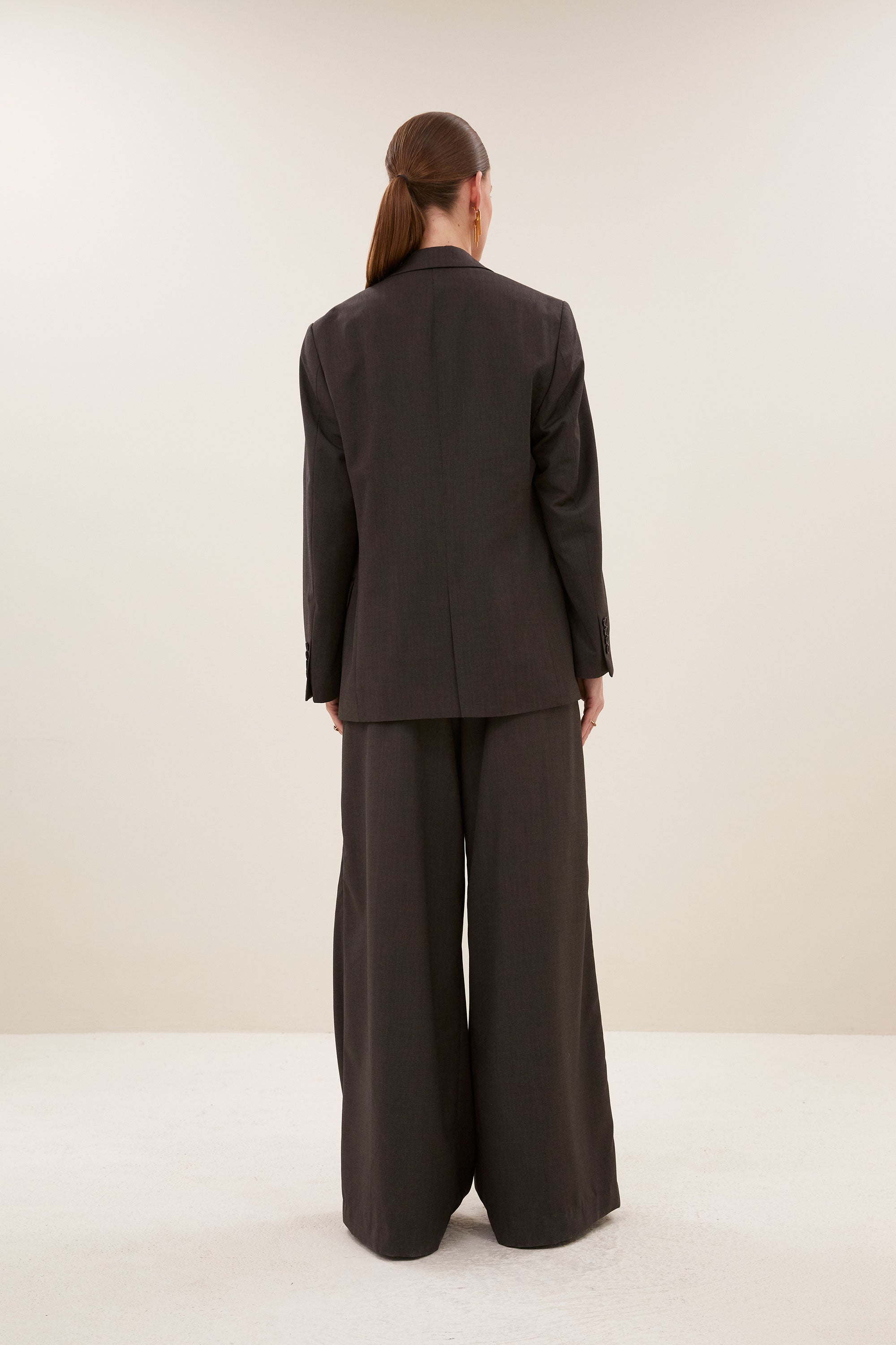 mikkel blazer | dark brown