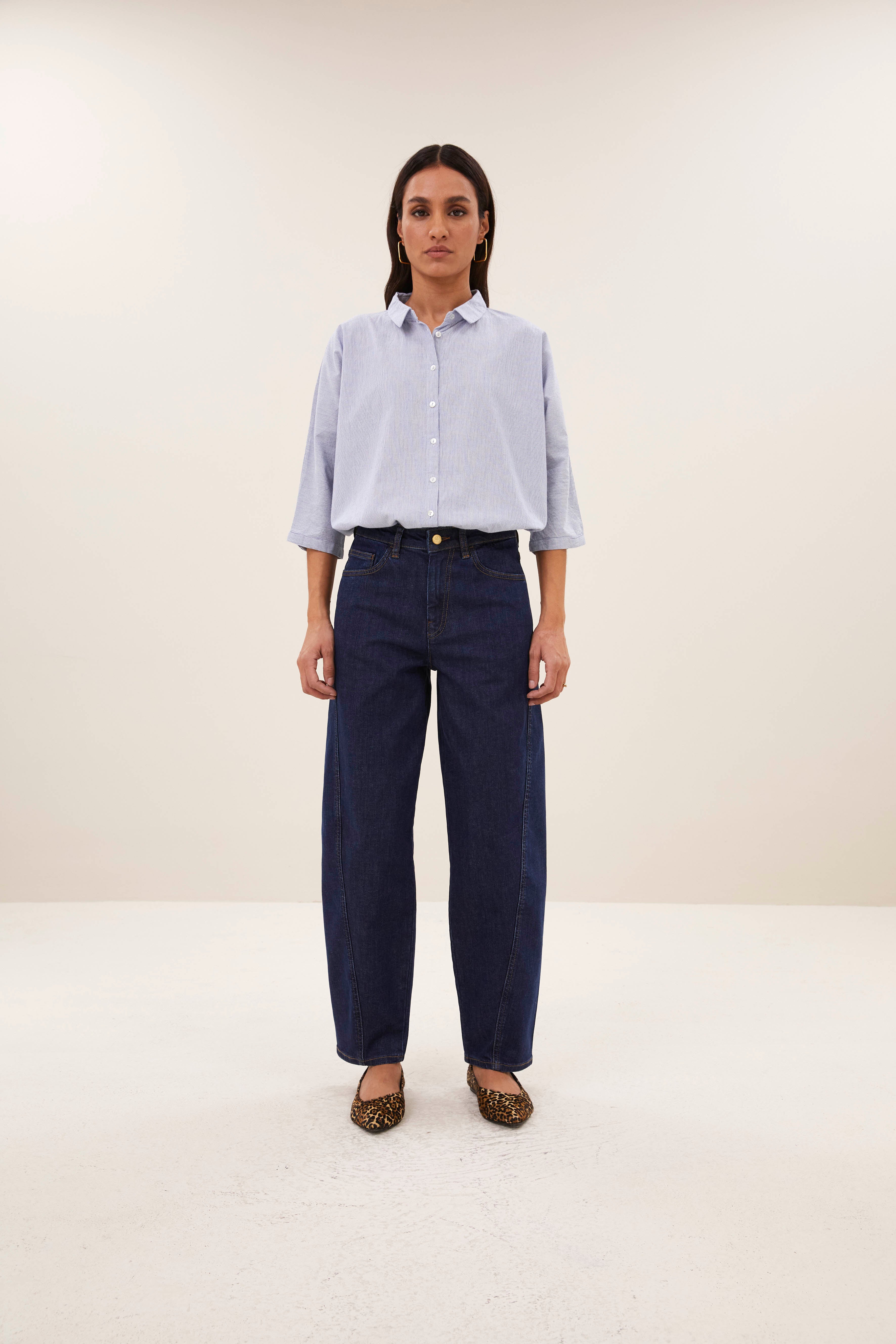 jeans-begum dark jeans dark denim-by-bar-vooraanzicht