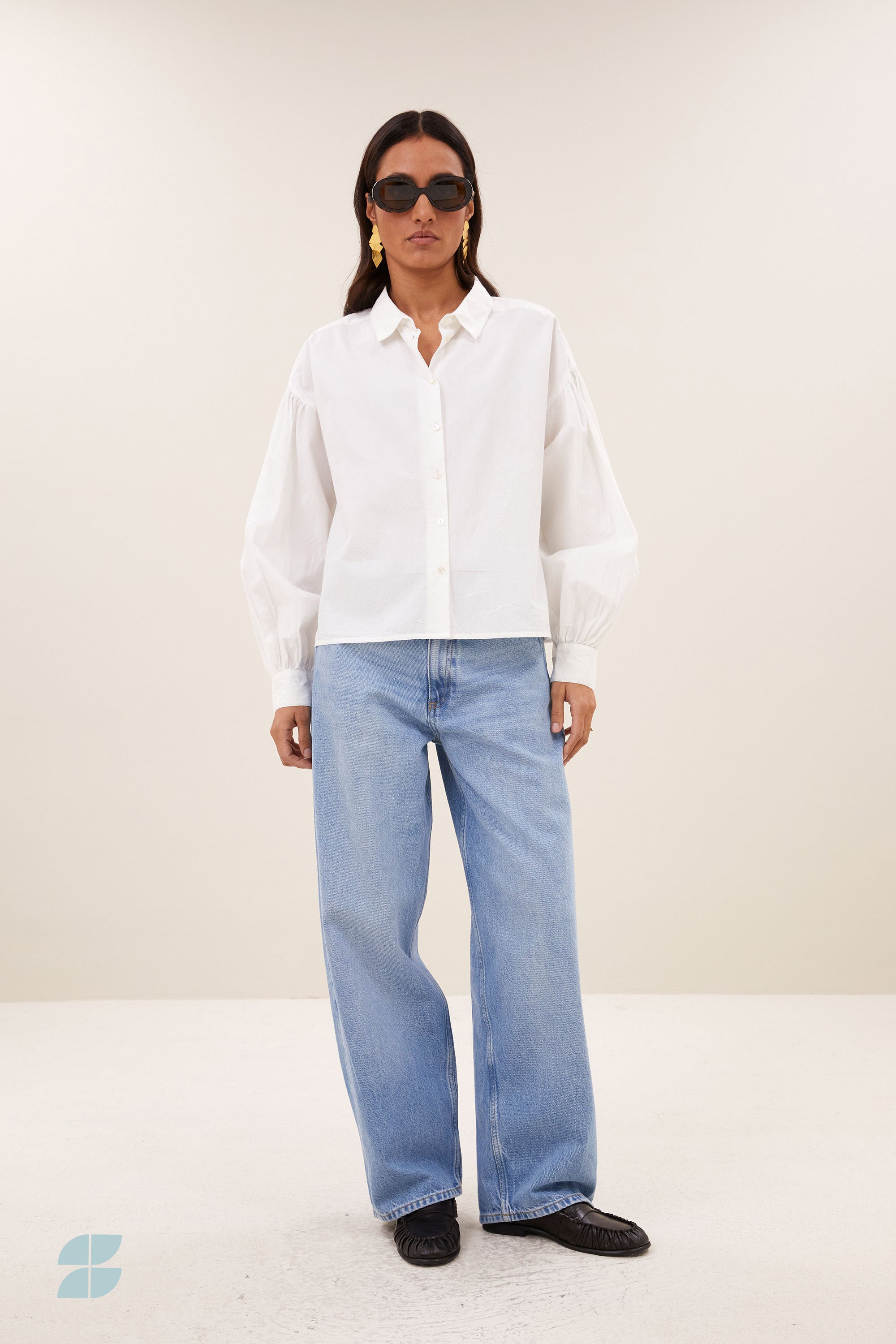 baggy jeans | light denim