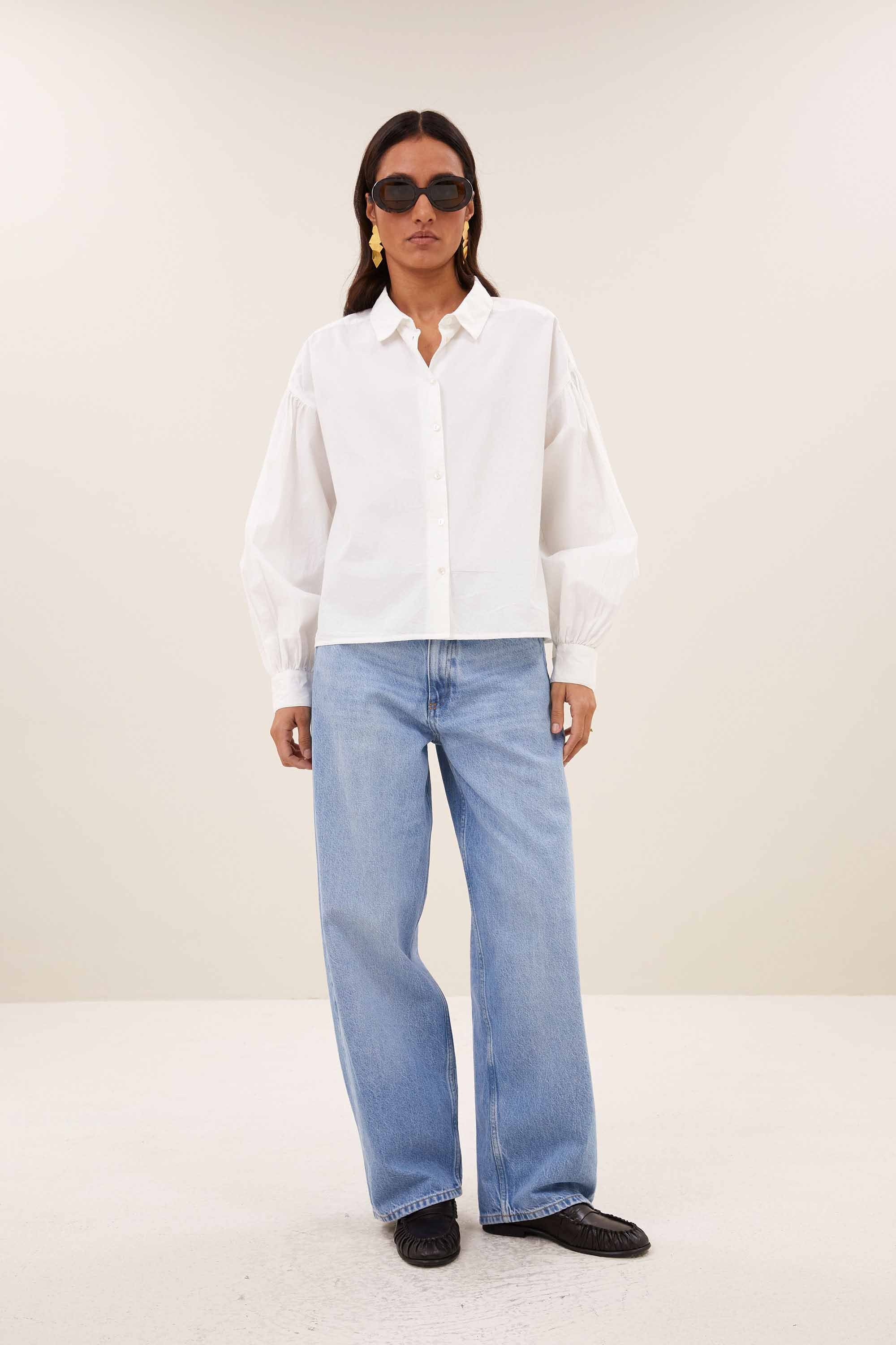 baggy jeans | light denim