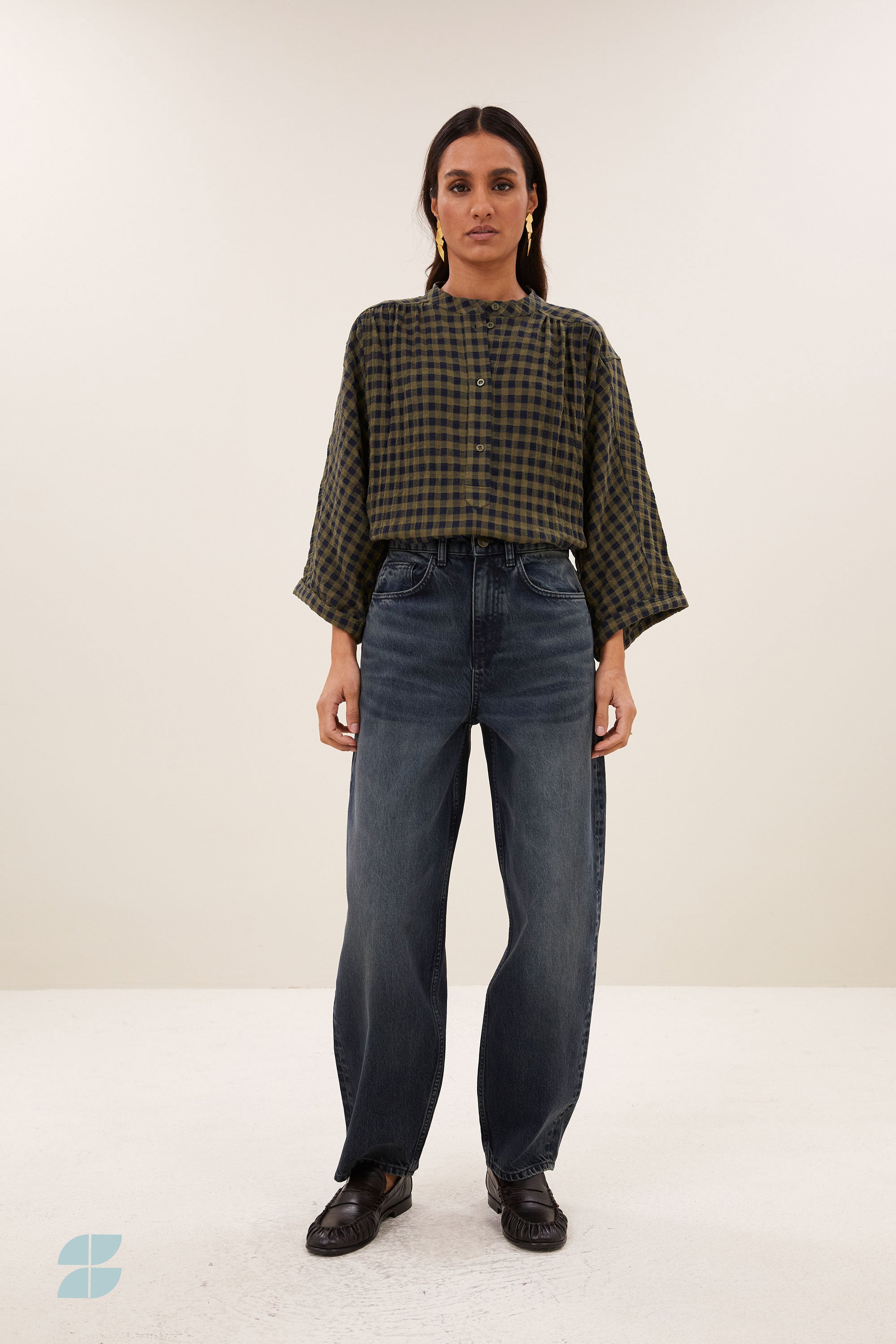 baloe oil jeans | vintage oil blue