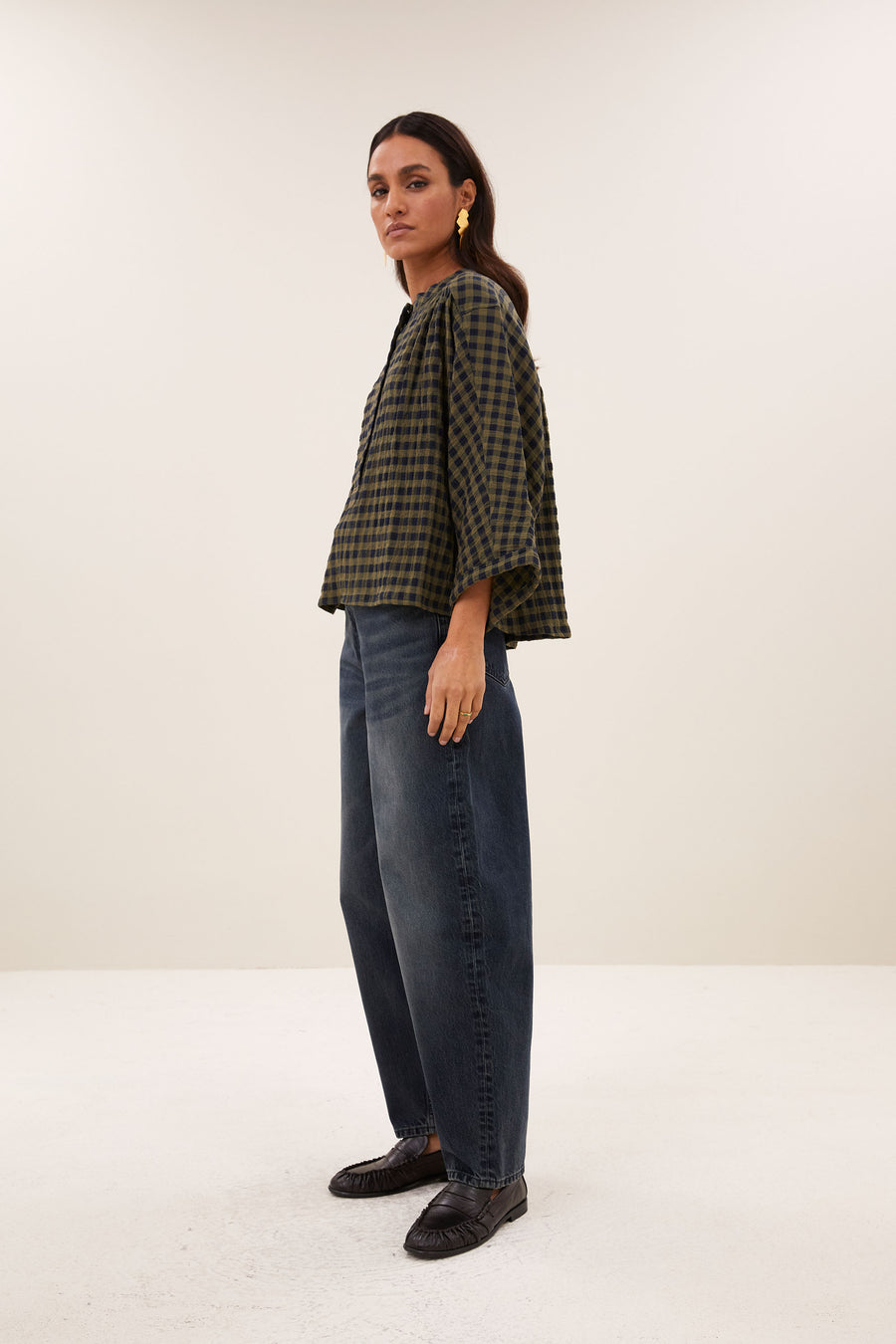 baloe oil jeans | vintage oil blue