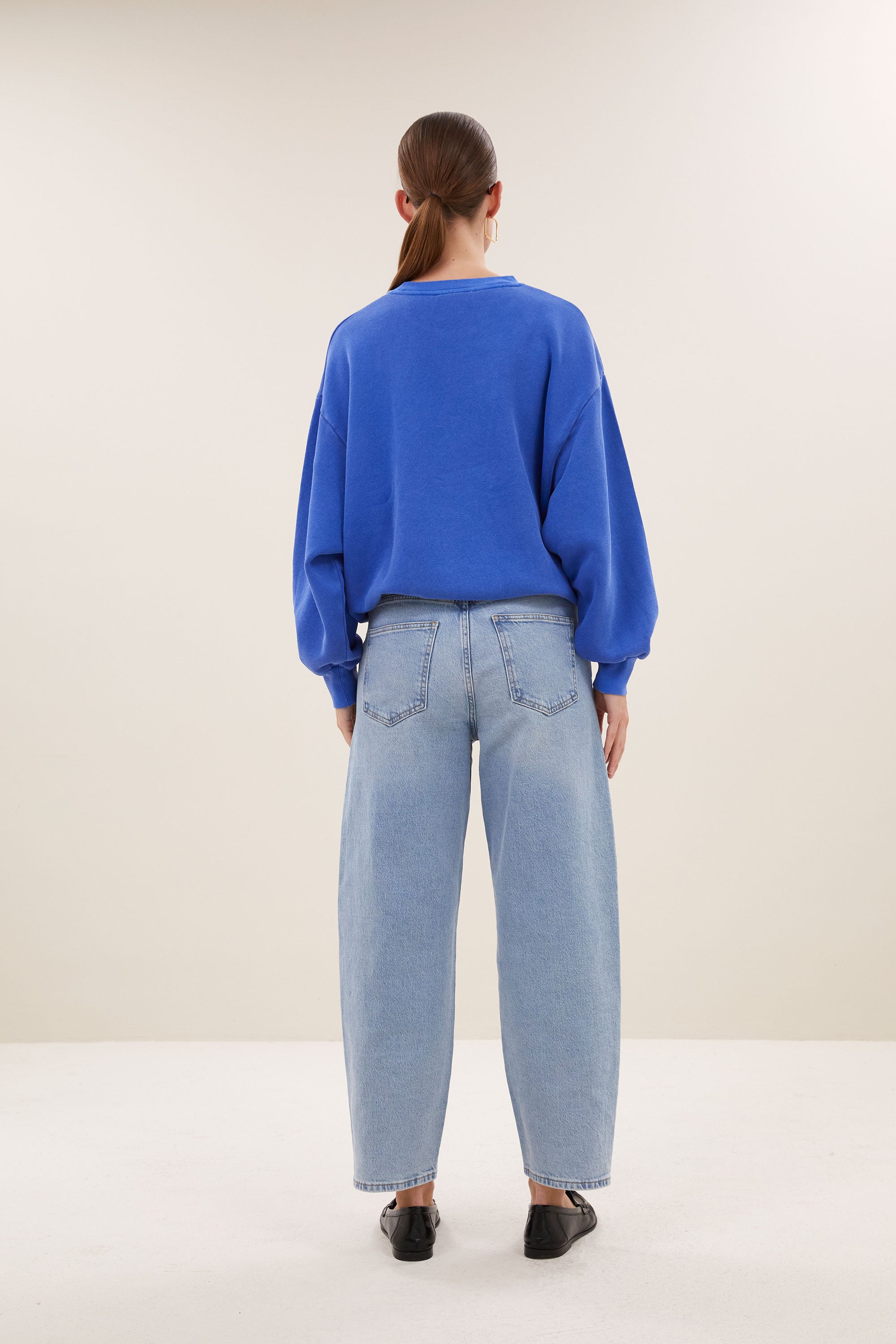 lili lucky sweater | azul blue