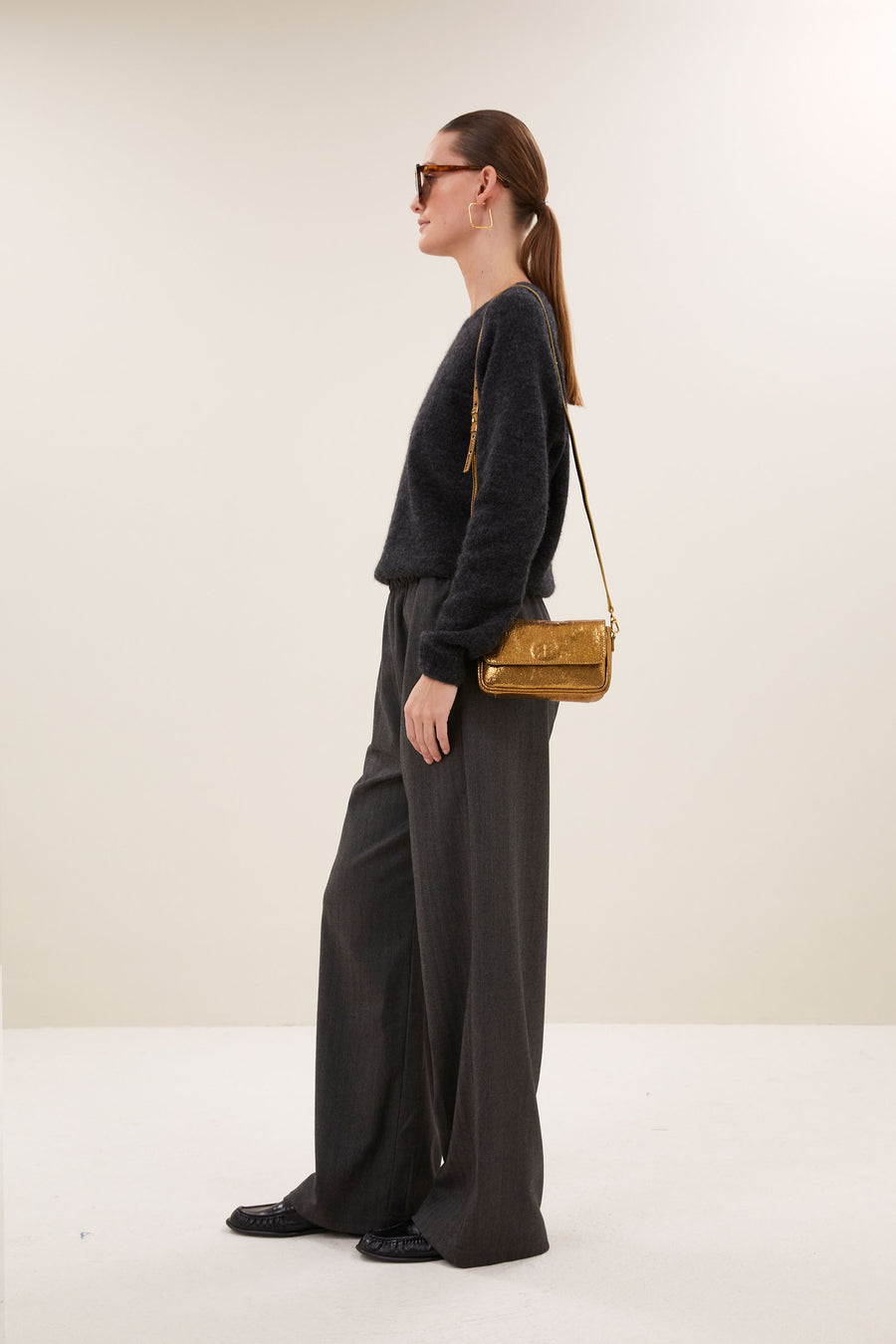 jude metallic bag | gold