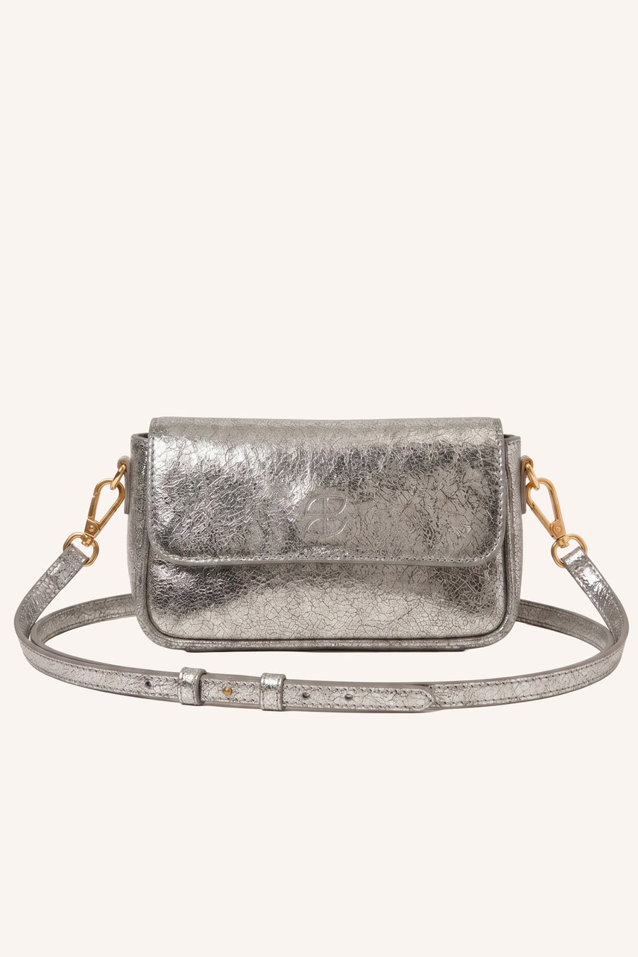 jude metallic bag | silver