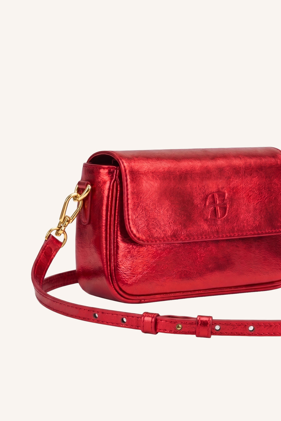 jude gloss bag | scarlet red