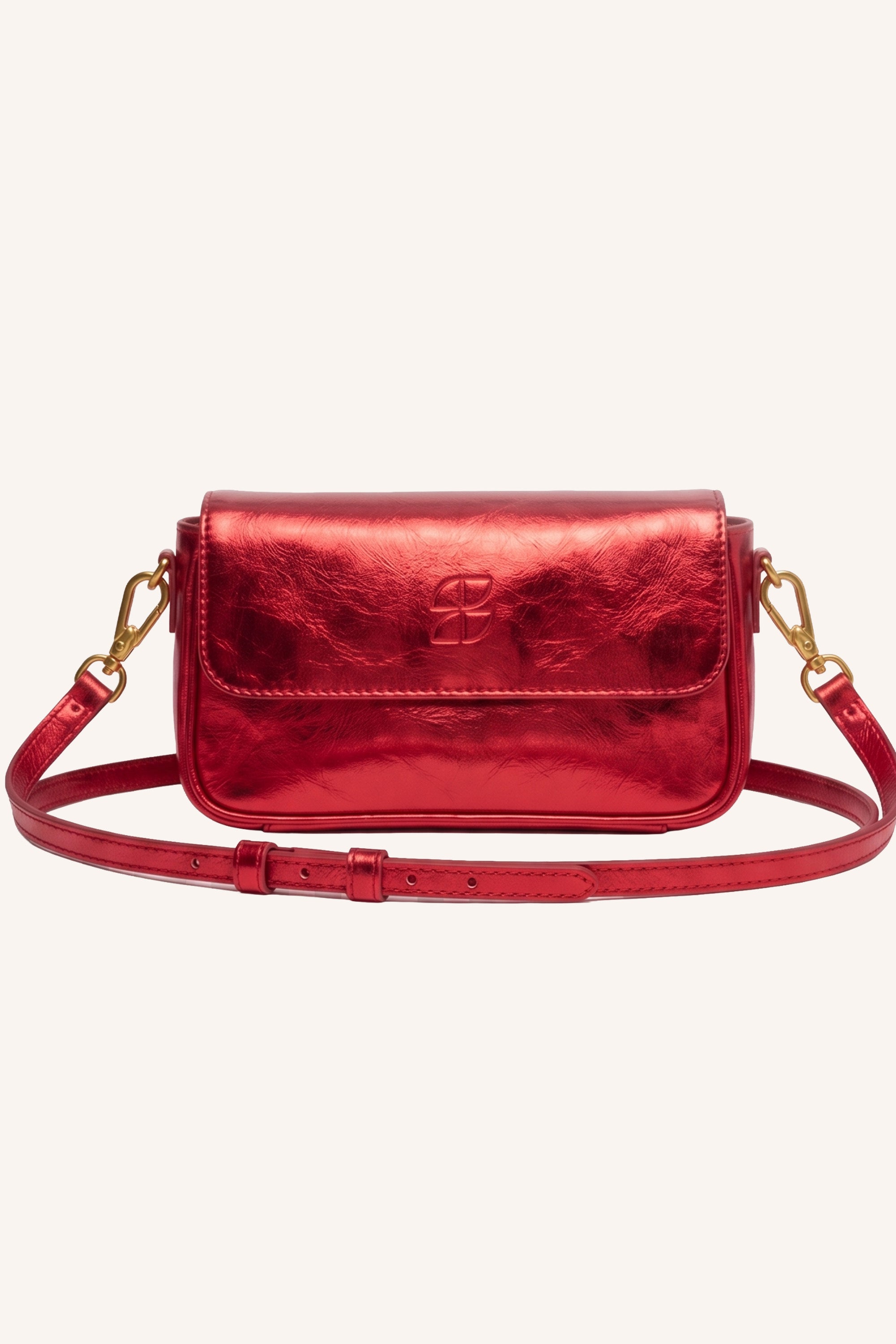 jude gloss bag | scarlet red