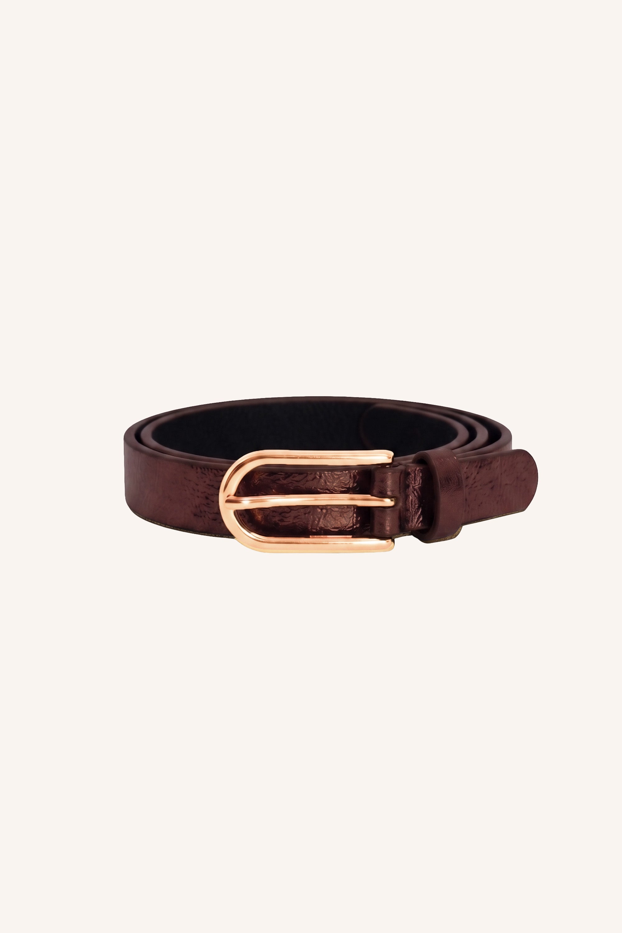 lovi metallic belt | copper